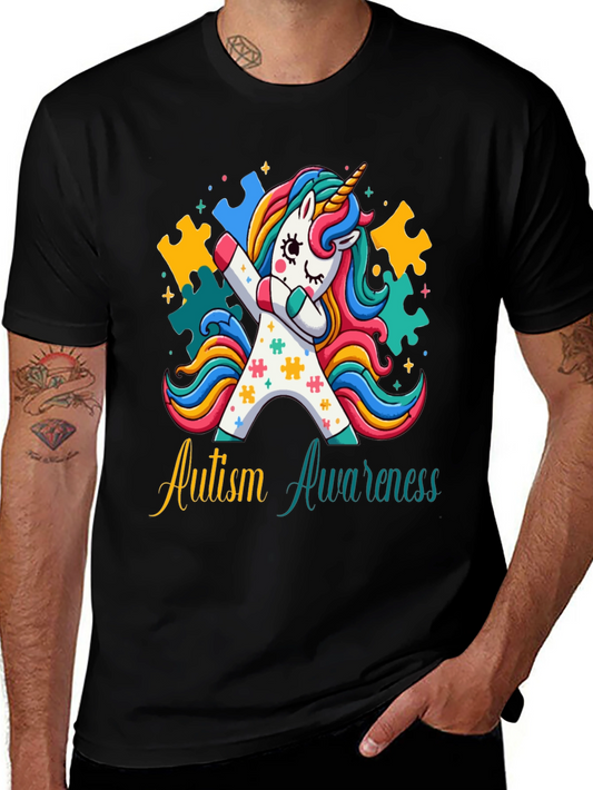 Autism Awareness Unicorn T-Shirt