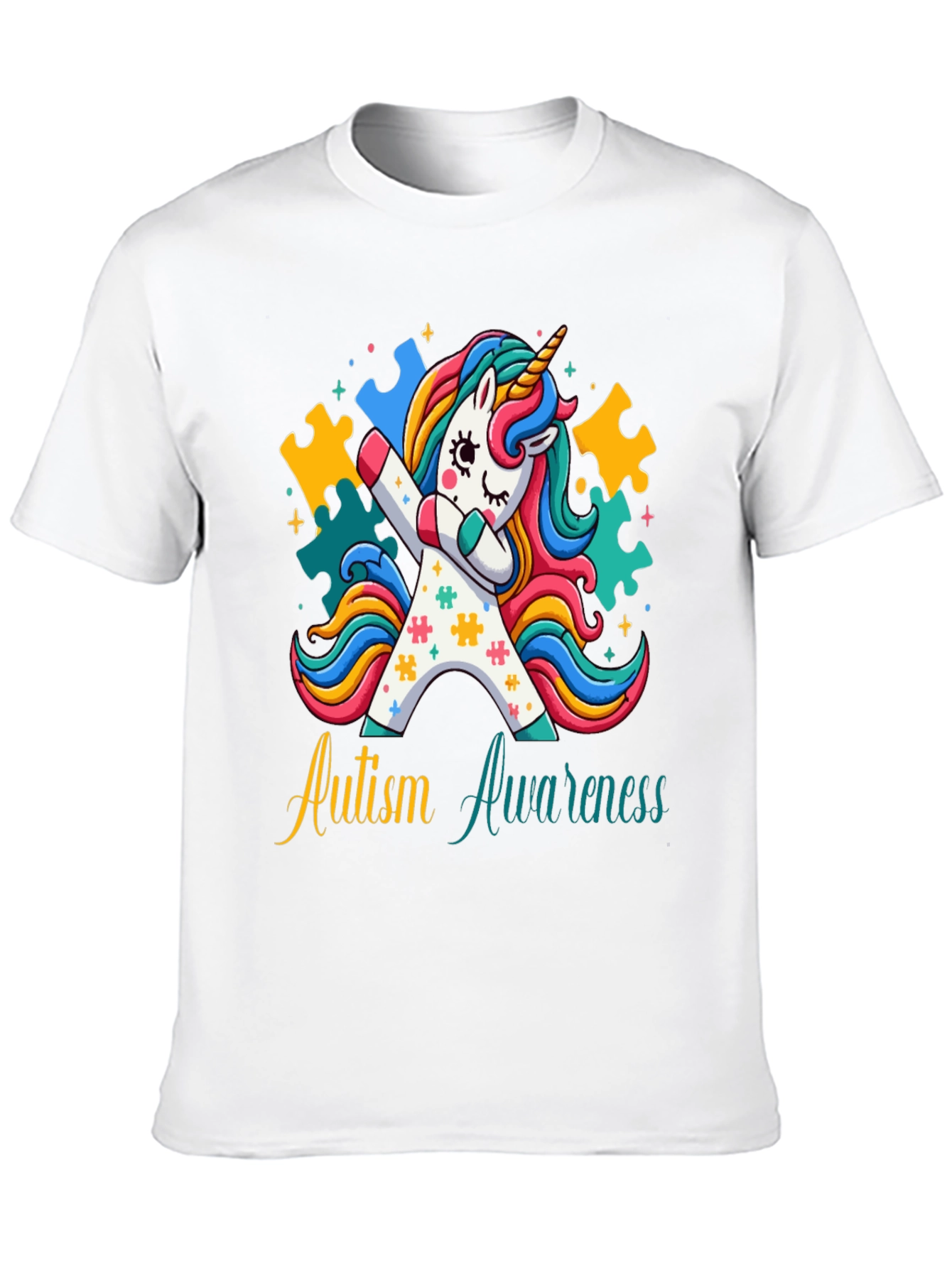 Autism Awareness Unicorn T-Shirt