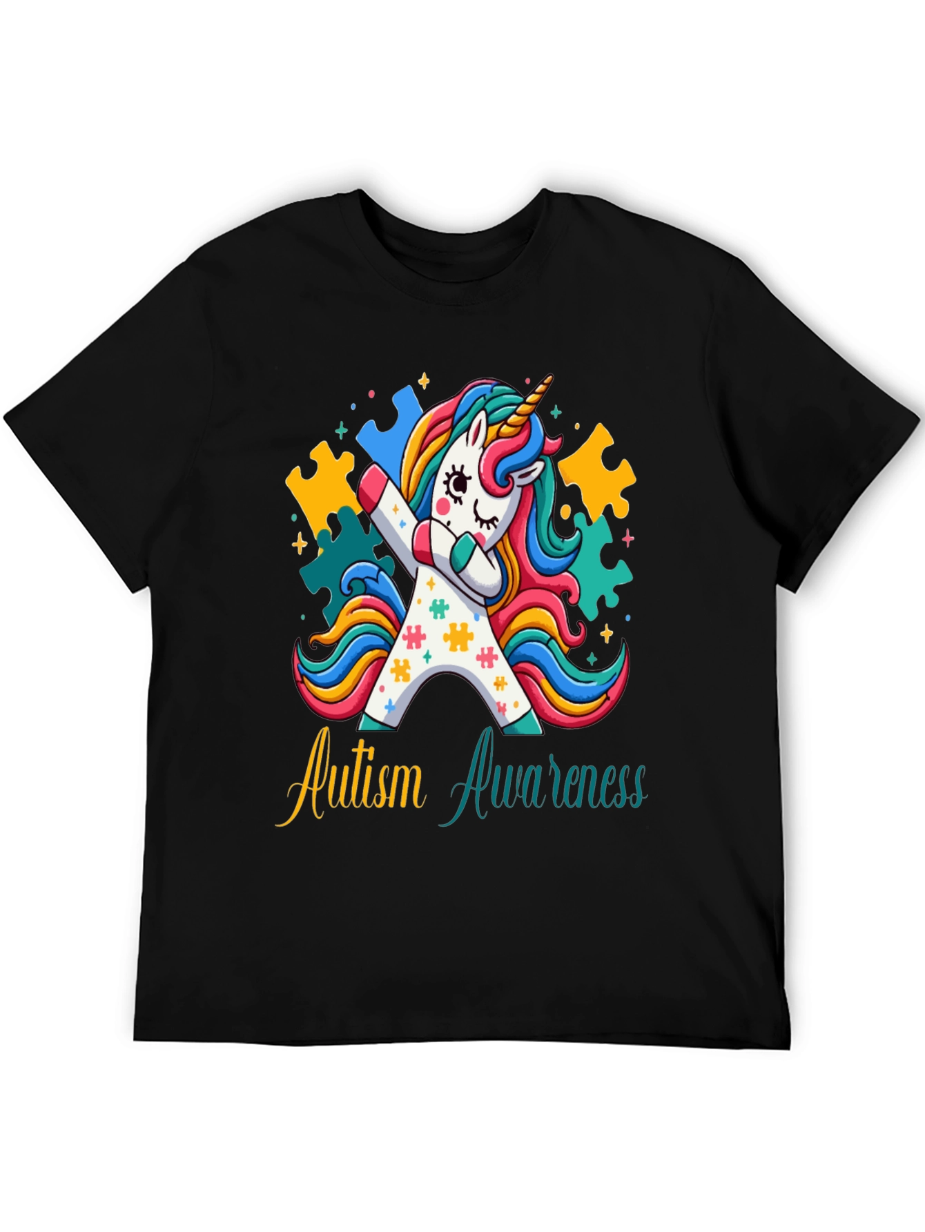 Autism Awareness Unicorn T-Shirt