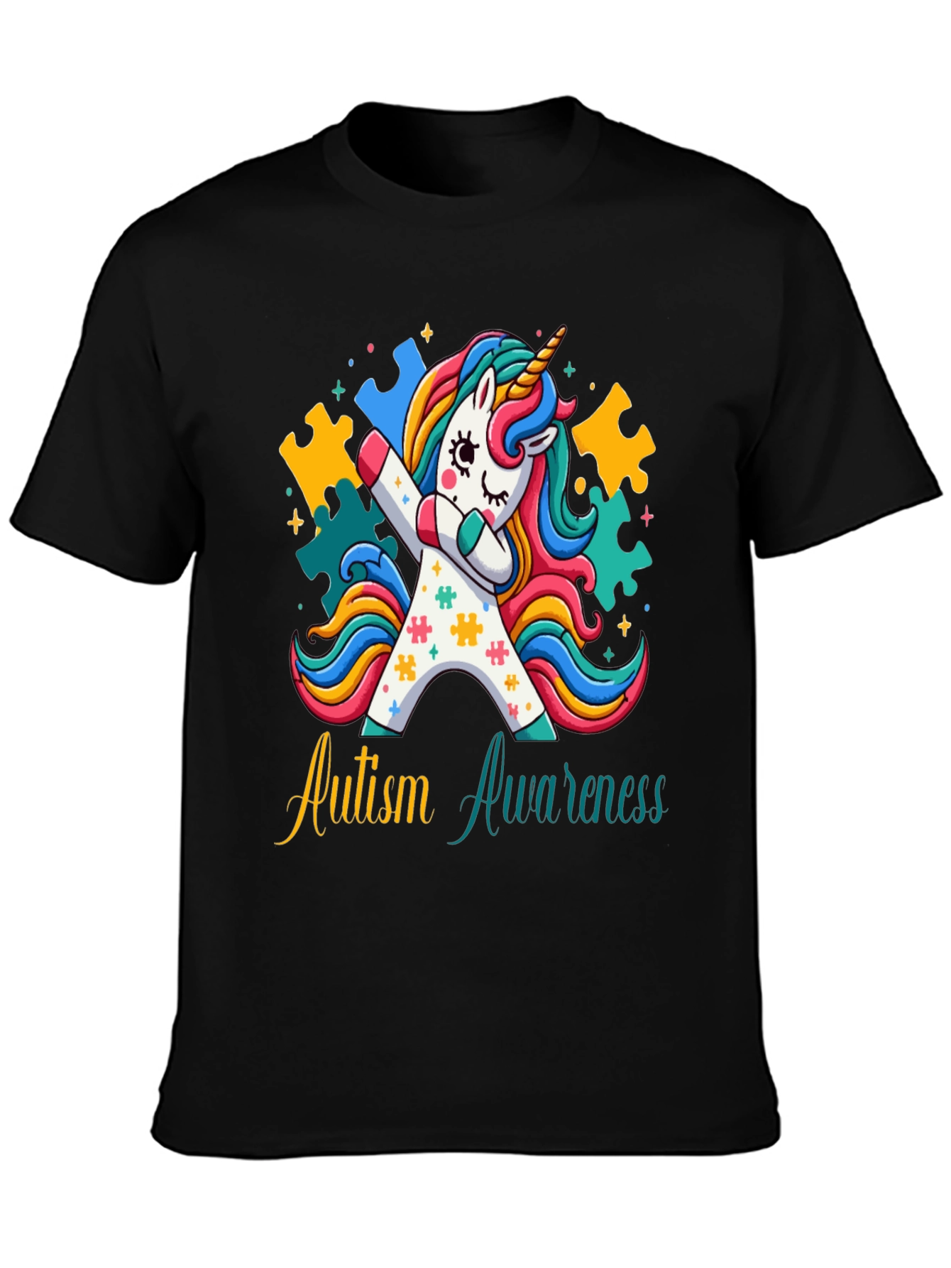Autism Awareness Unicorn T-Shirt