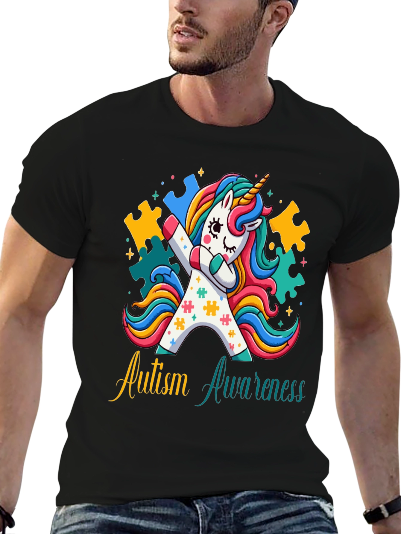 Autism Awareness Unicorn T-Shirt