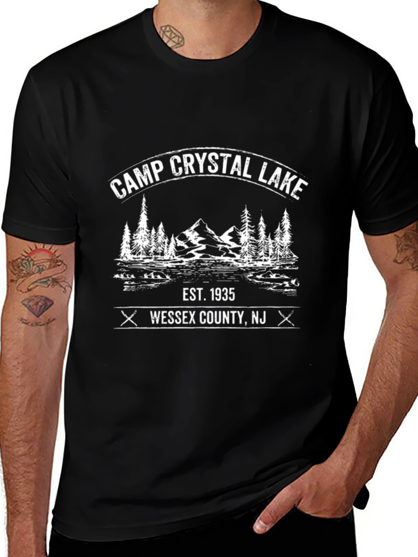 Camp Crystal Lake Graphic T-Shirt