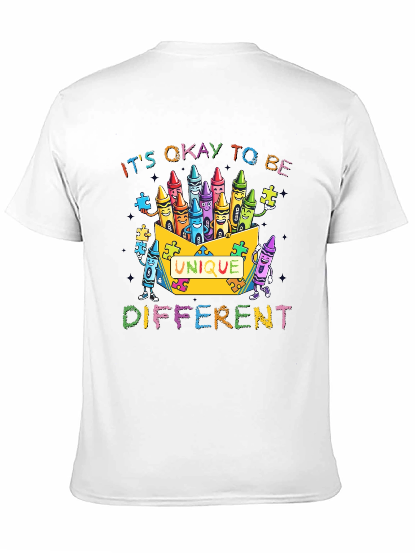 Autism Awareness T-Shirt: Its Okay To Be Different