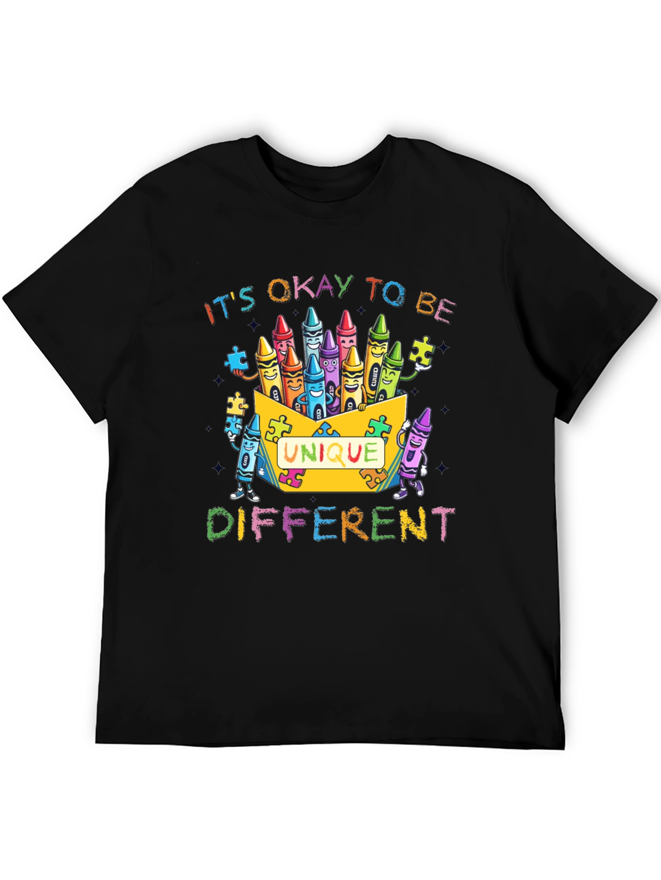 Autism Awareness T-Shirt: Its Okay To Be Different