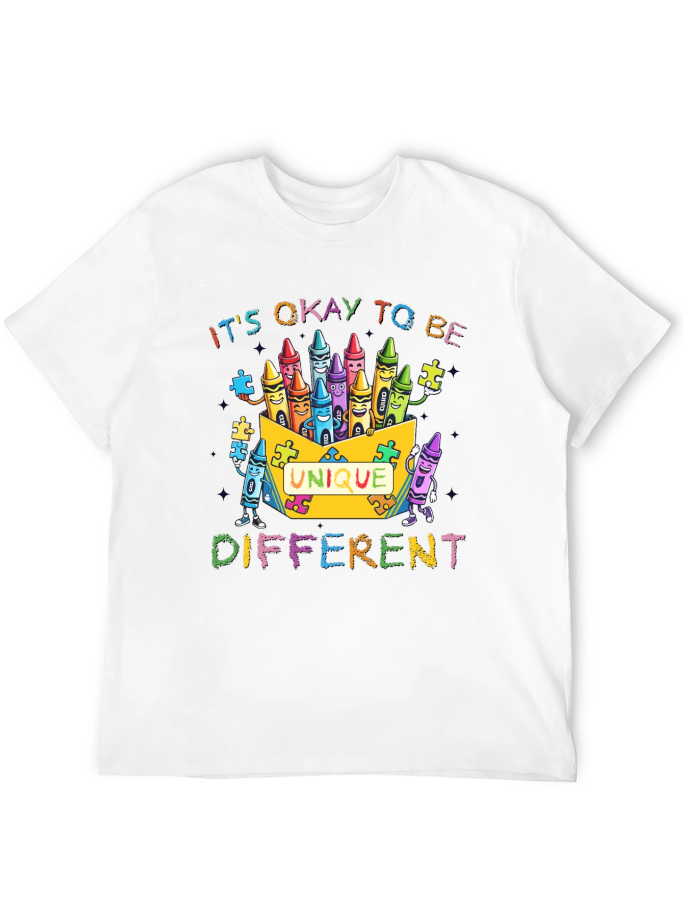 Autism Awareness T-Shirt: Its Okay To Be Different