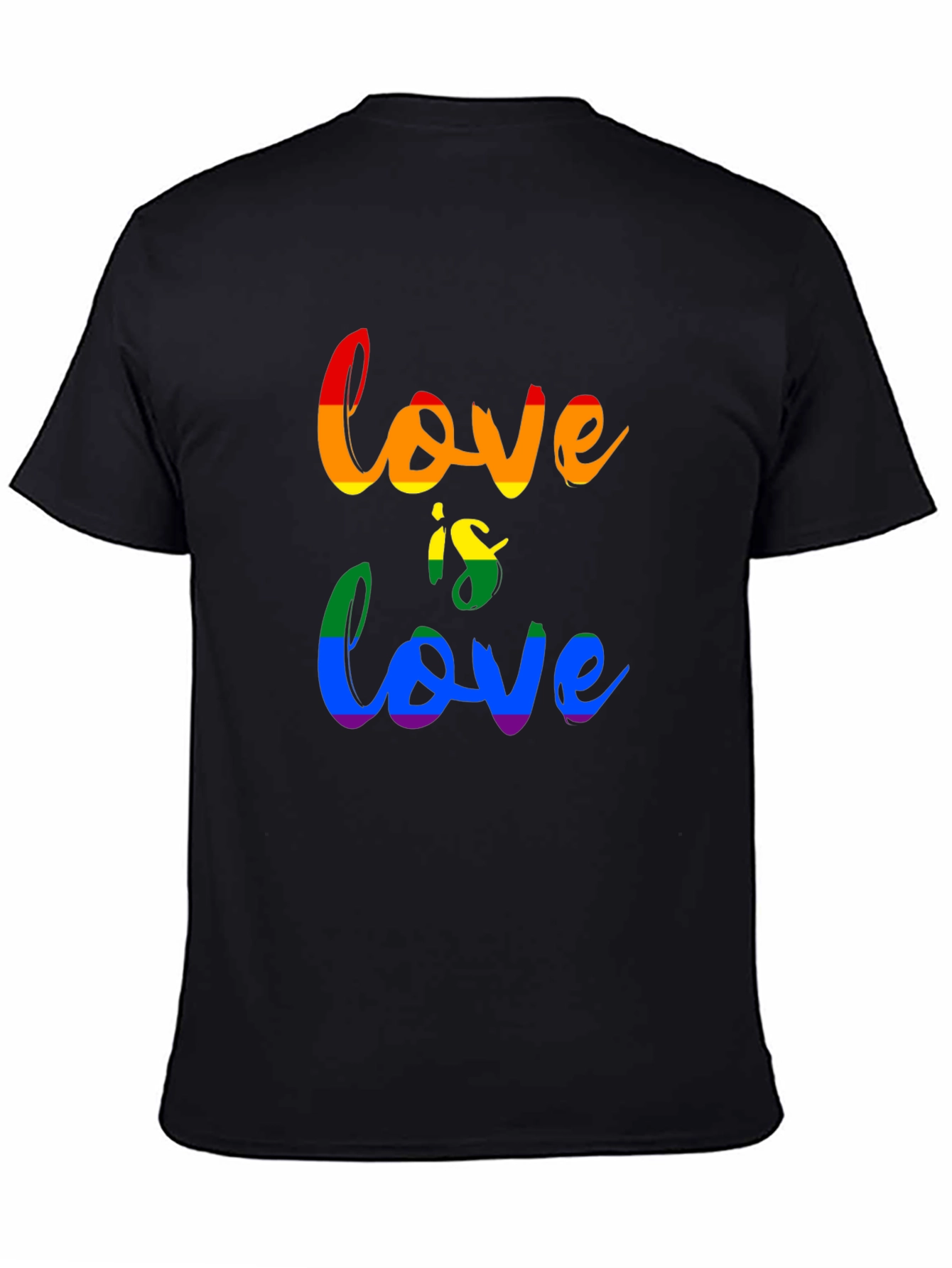Love is Love Pride T-Shirt - Unisex Black Tee