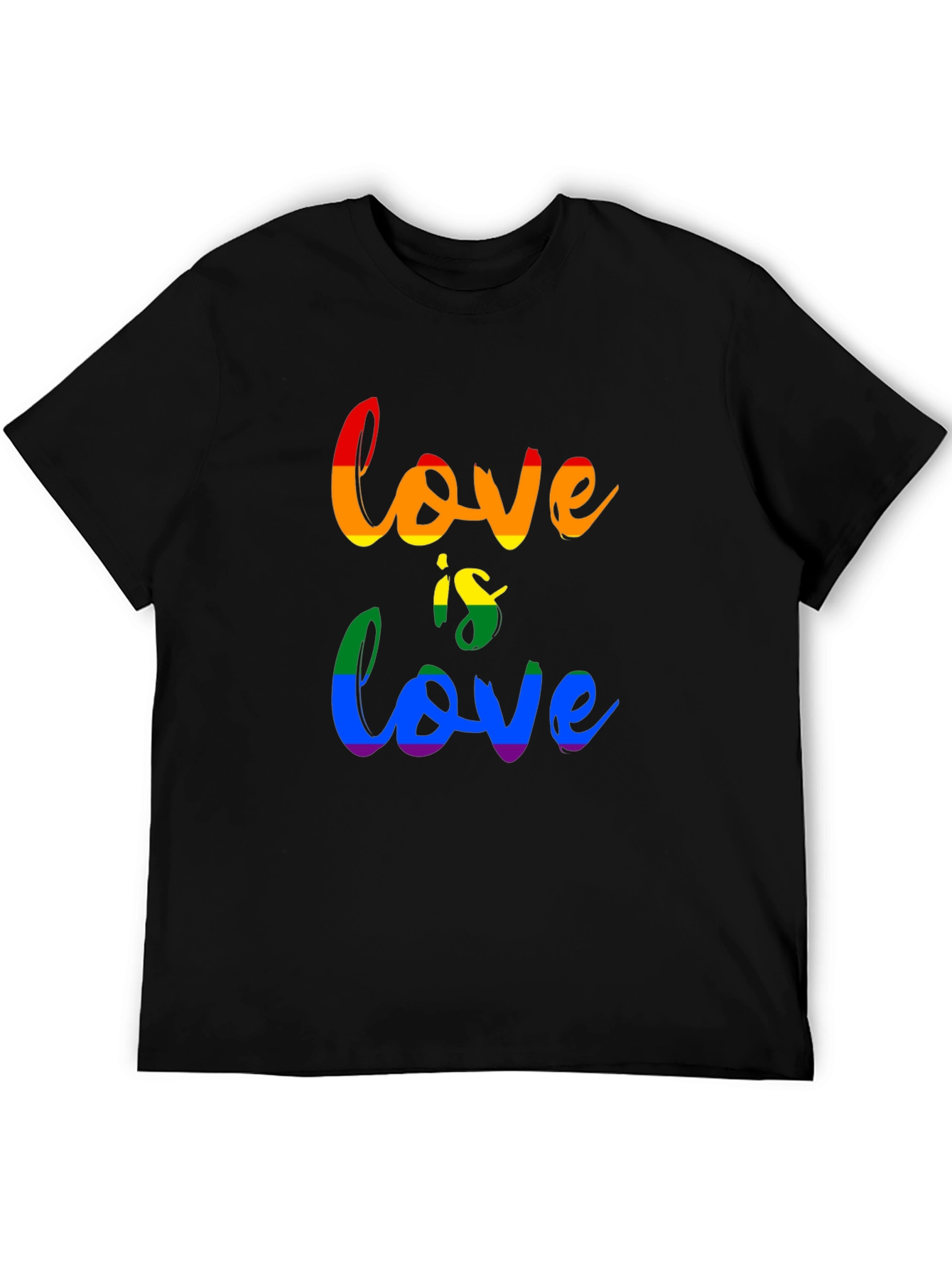 Love is Love Pride T-Shirt - Unisex Black Tee