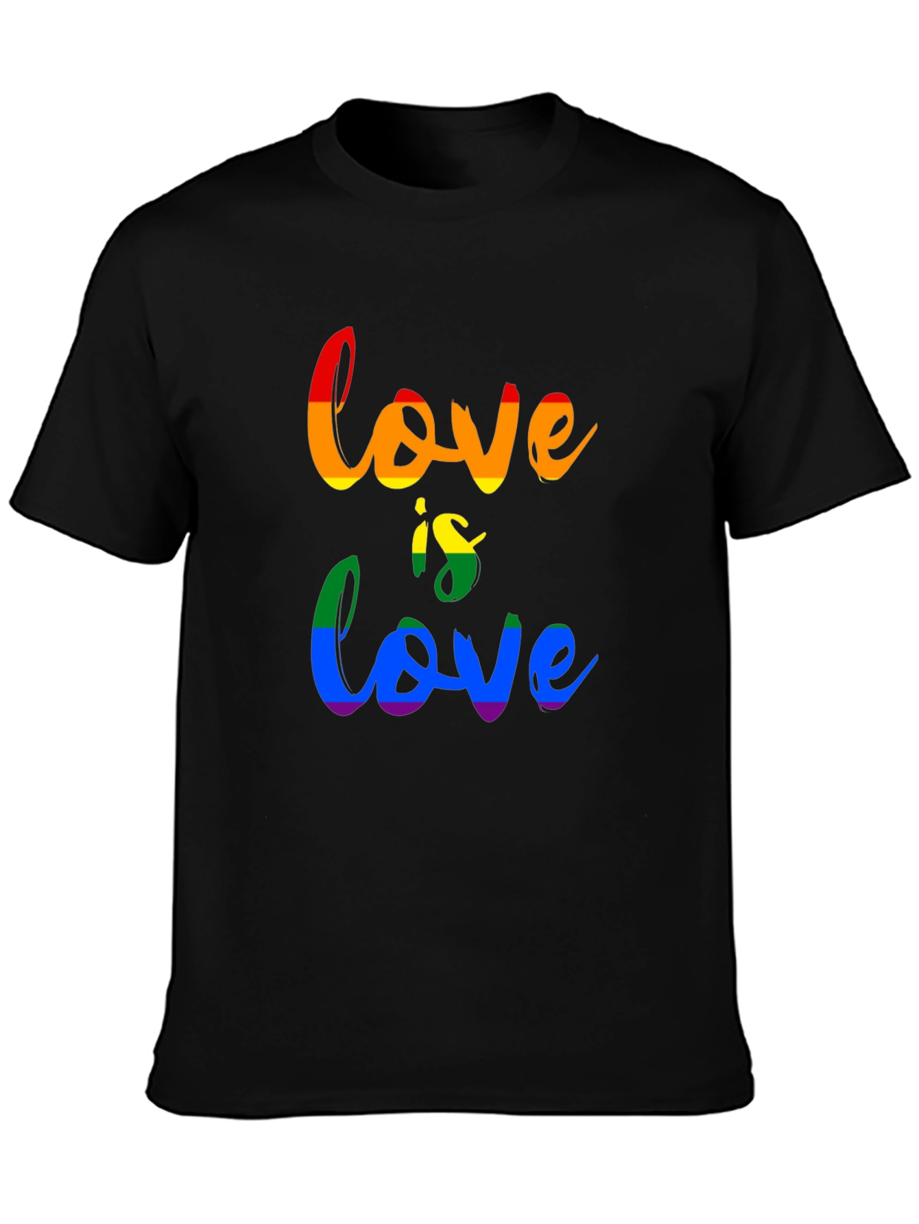 Love is Love Pride T-Shirt - Unisex Black Tee