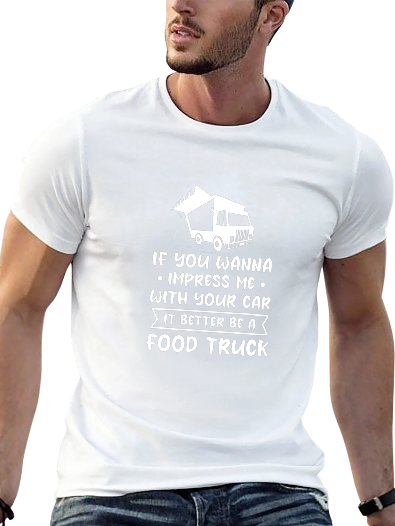 Food Truck Lover T-Shirt - Impress Me Design