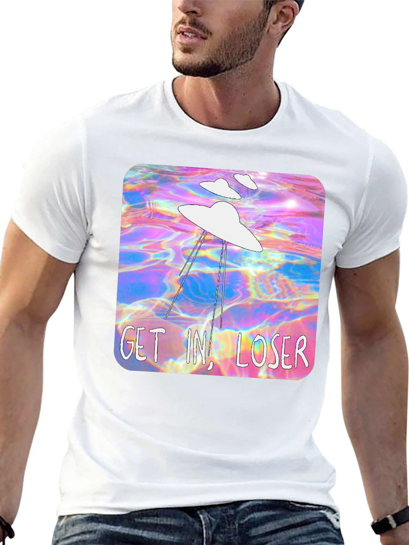 Get In Loser Alien T-Shirt