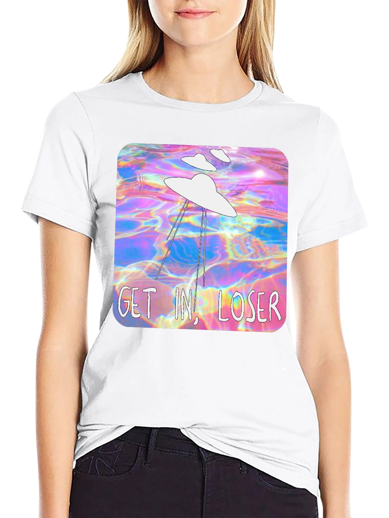 Get In Loser Alien T-Shirt