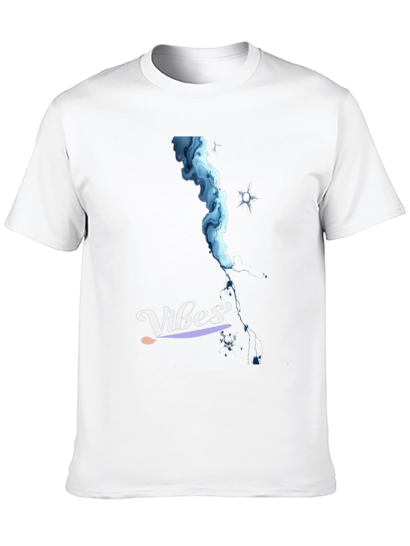 Vibes Graphic Tee - Mens Black T-Shirt