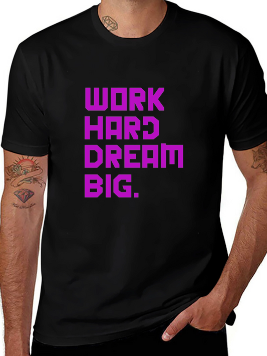 Work Hard Dream Big Graphic Tee