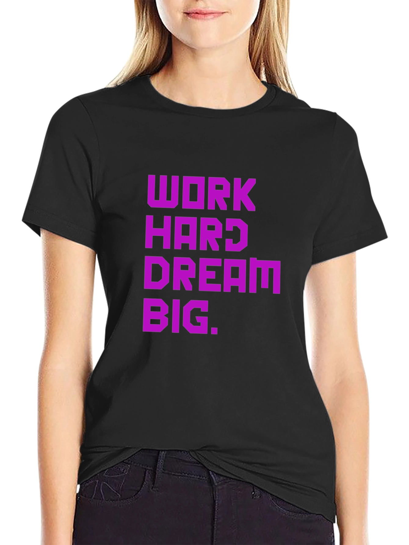 Work Hard Dream Big Graphic Tee
