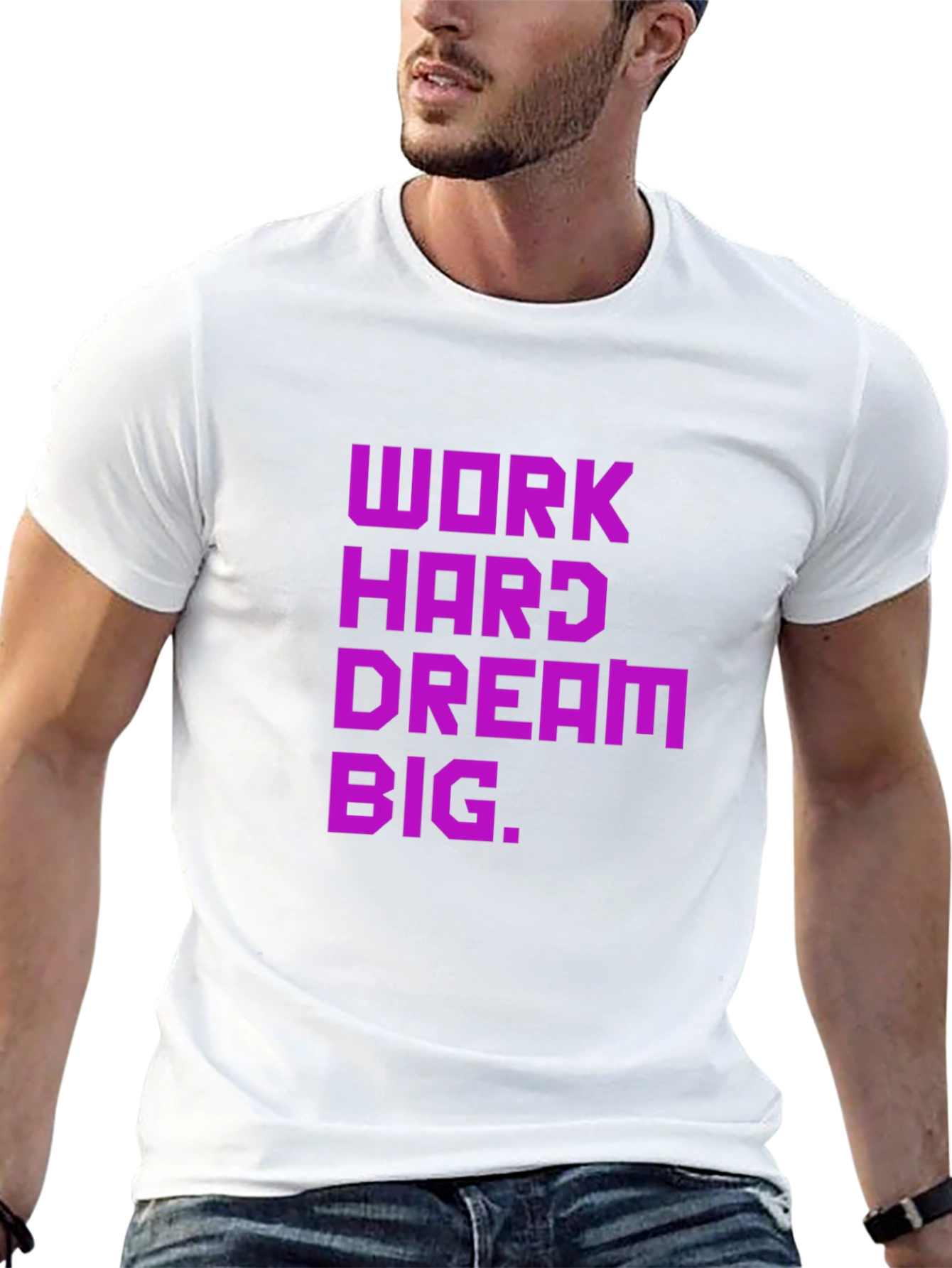Work Hard Dream Big Graphic Tee
