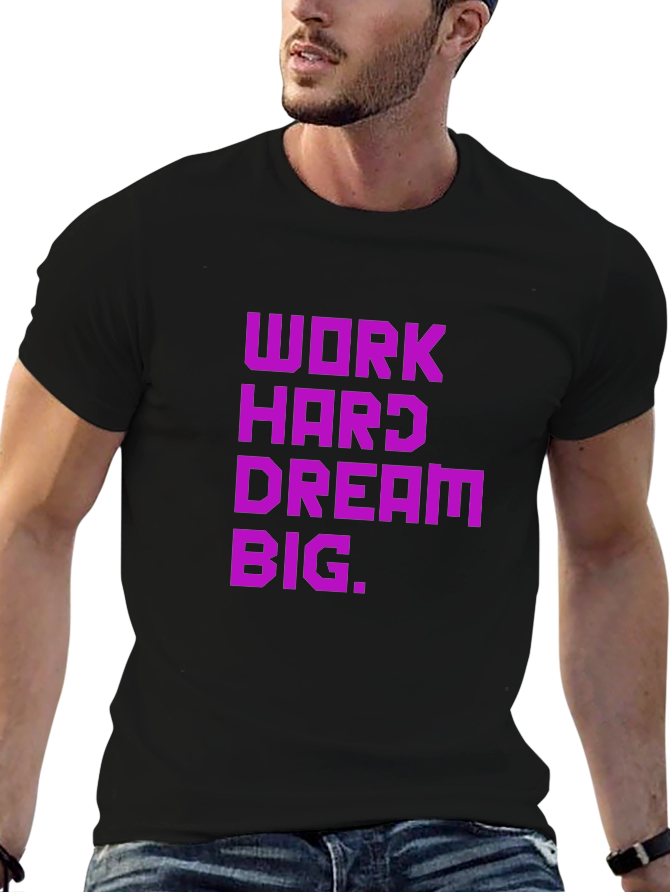 Work Hard Dream Big Graphic Tee