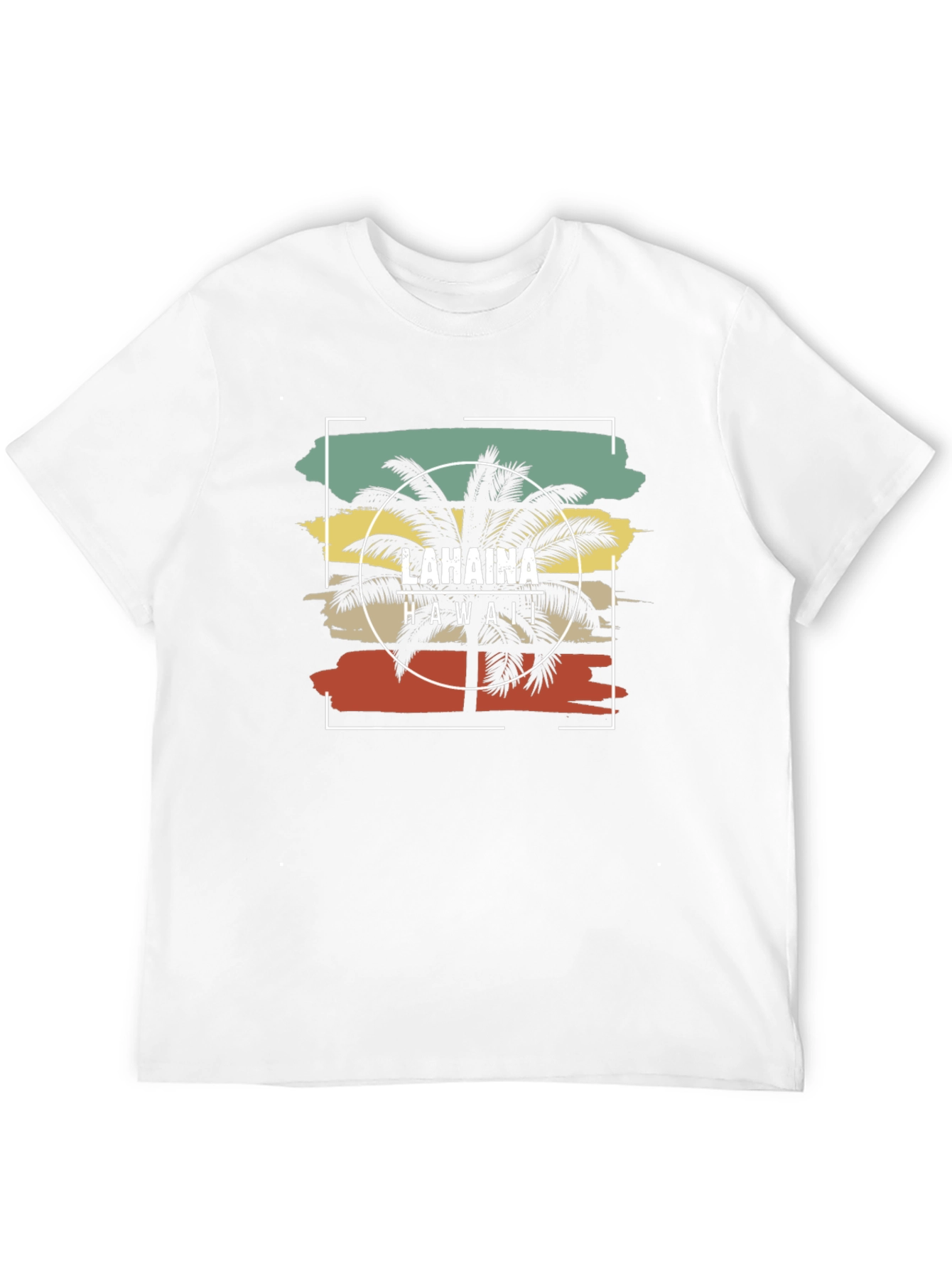 Lahaina Hawaii Palm Tree T-Shirt