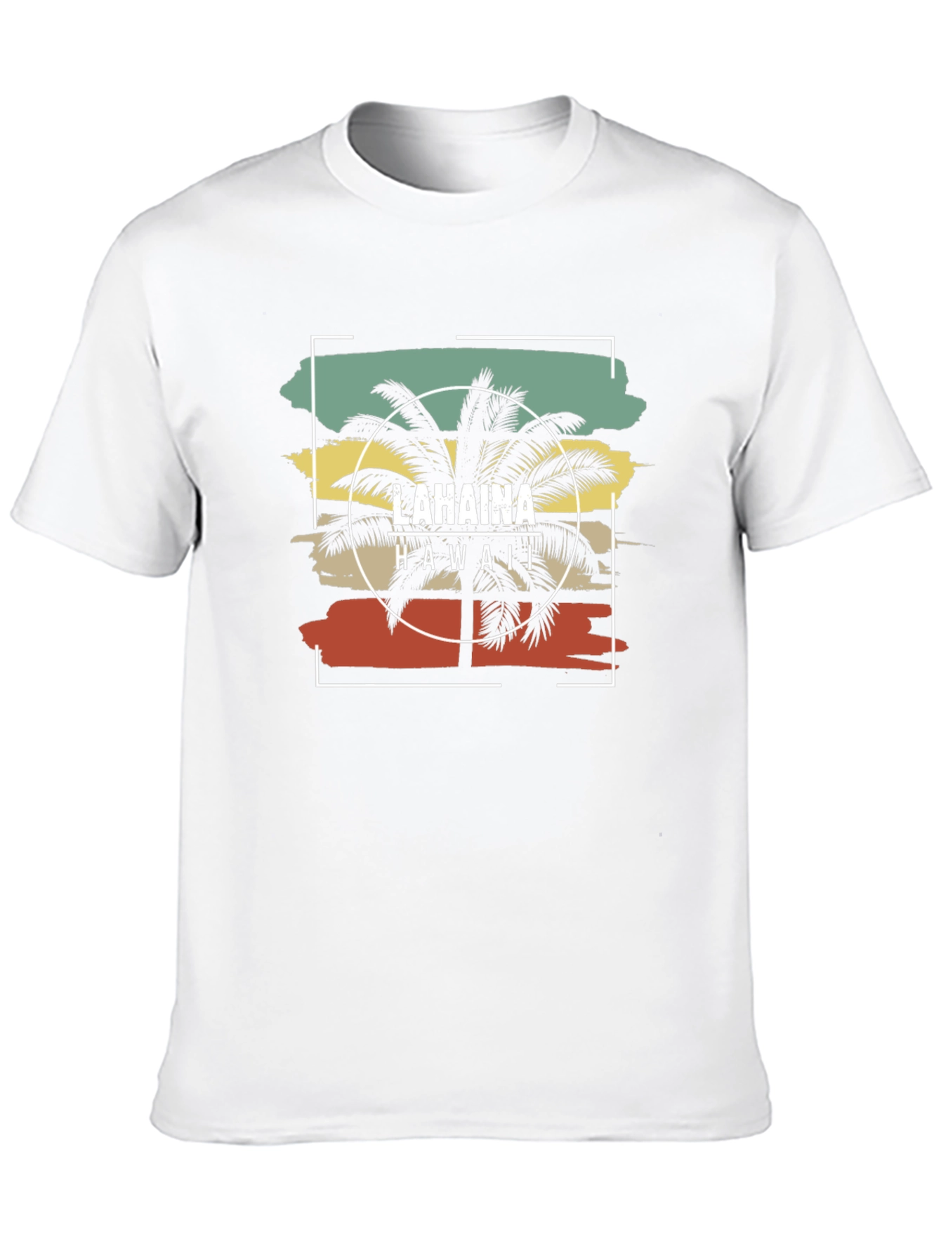 Lahaina Hawaii Palm Tree T-Shirt