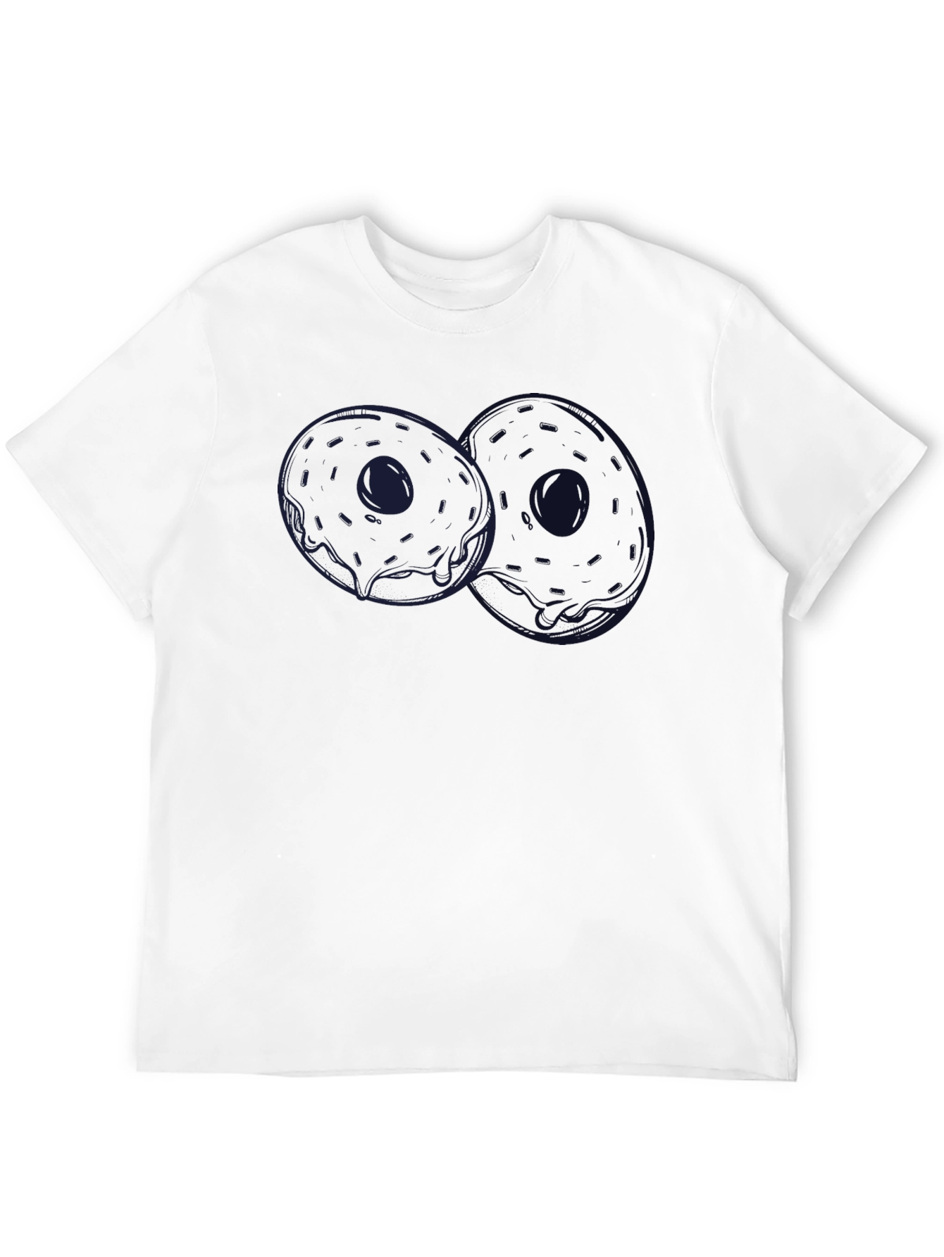 Donut Graphic T-Shirt - Casual Style