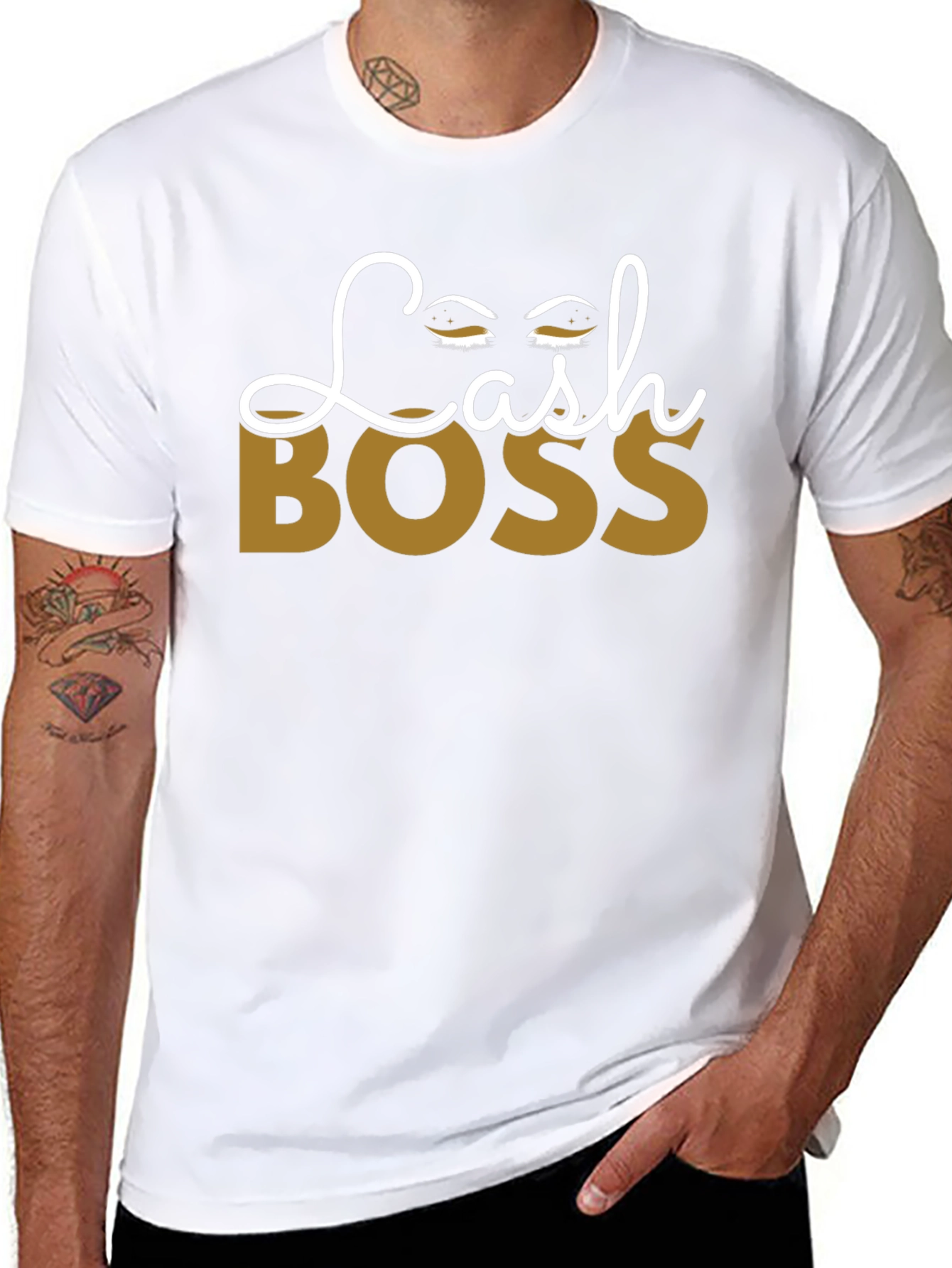 Lash Boss Graphic Tee - Eyelash Technician Apparel
