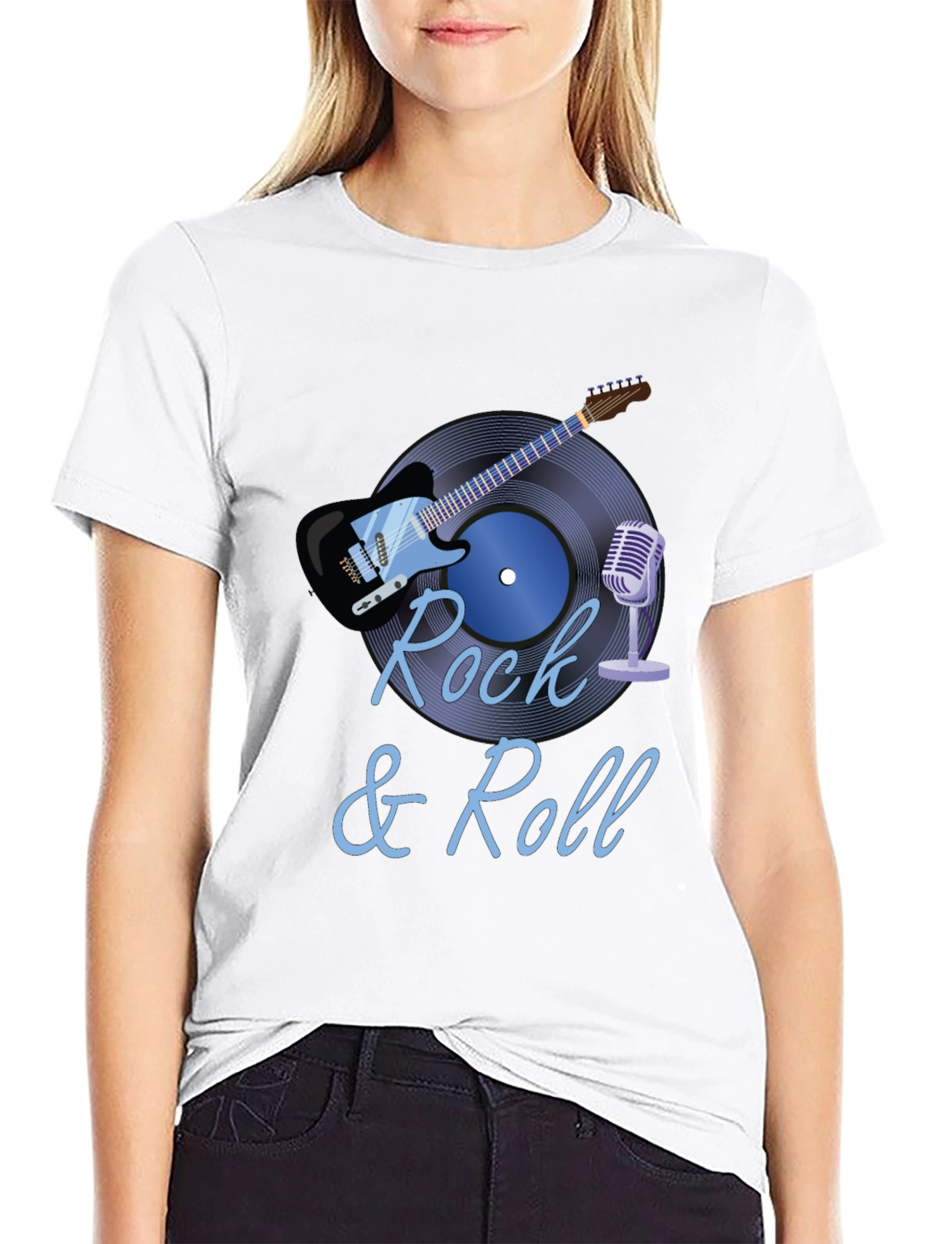Rock & Roll Graphic T-Shirt
