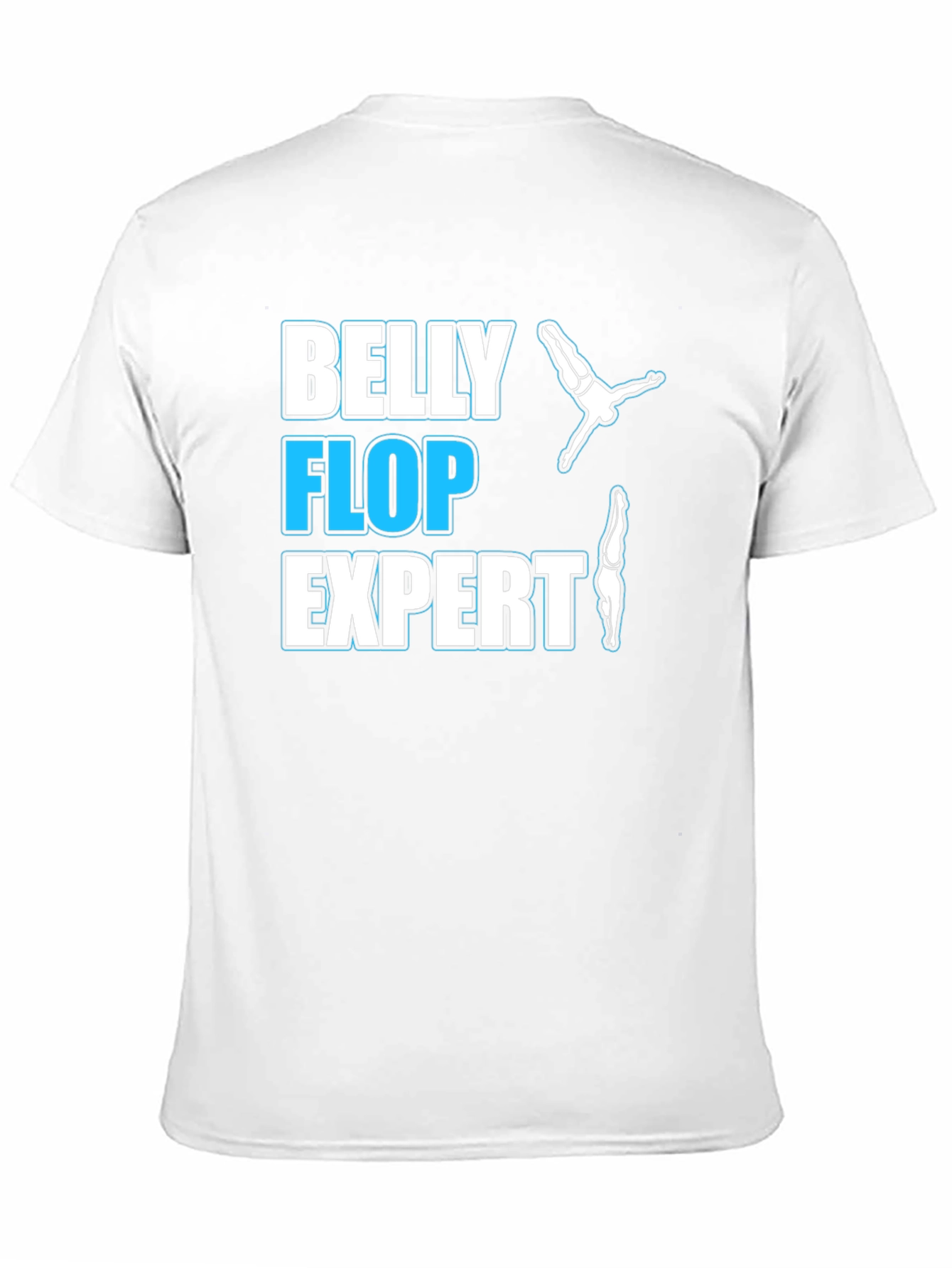 Belly Flop Expert T-Shirt - Funny Diving Tee