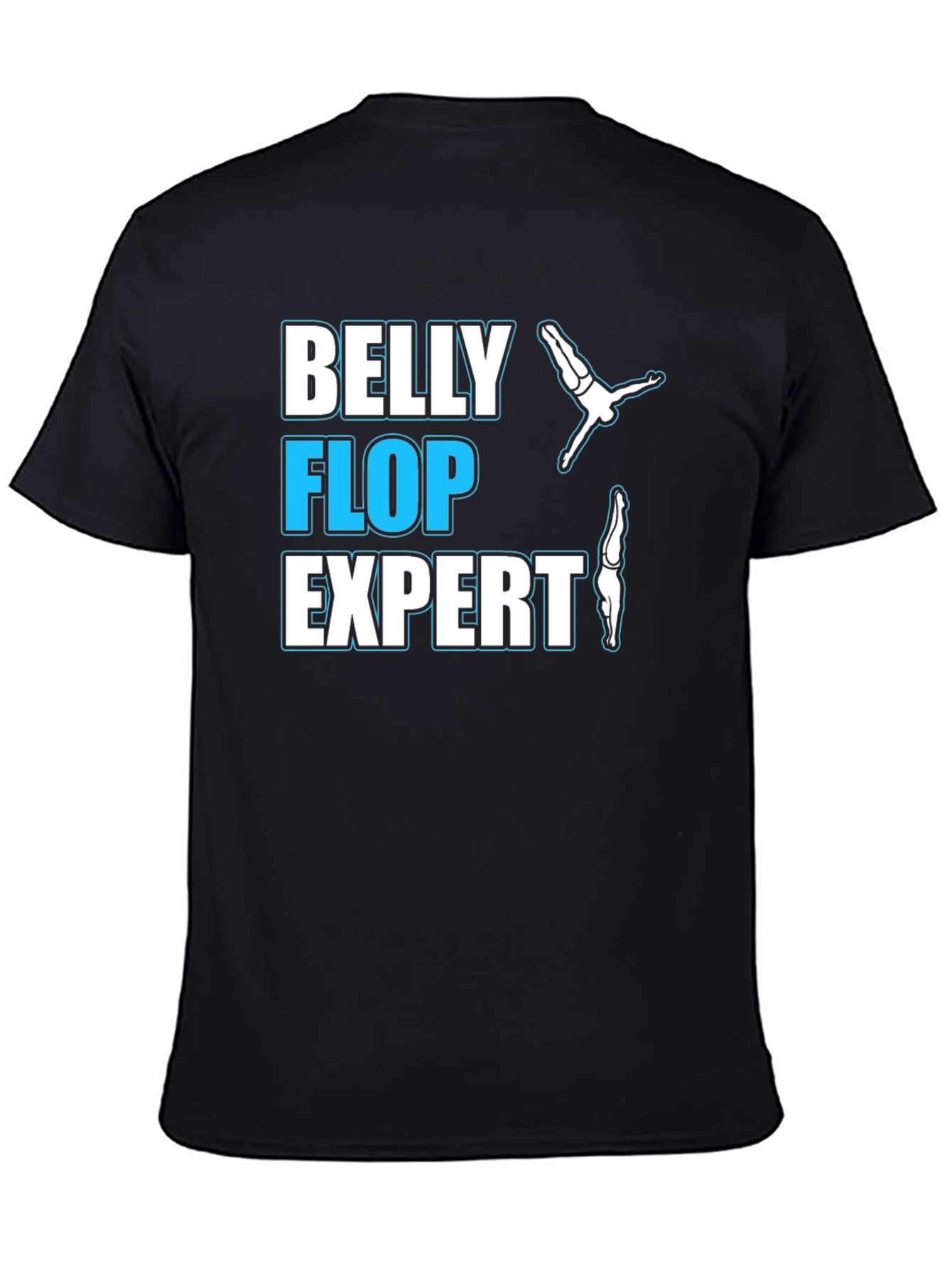 Belly Flop Expert T-Shirt - Funny Diving Tee
