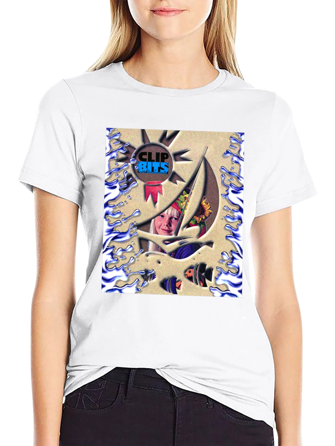 Clip Bits Graphic T-Shirt
