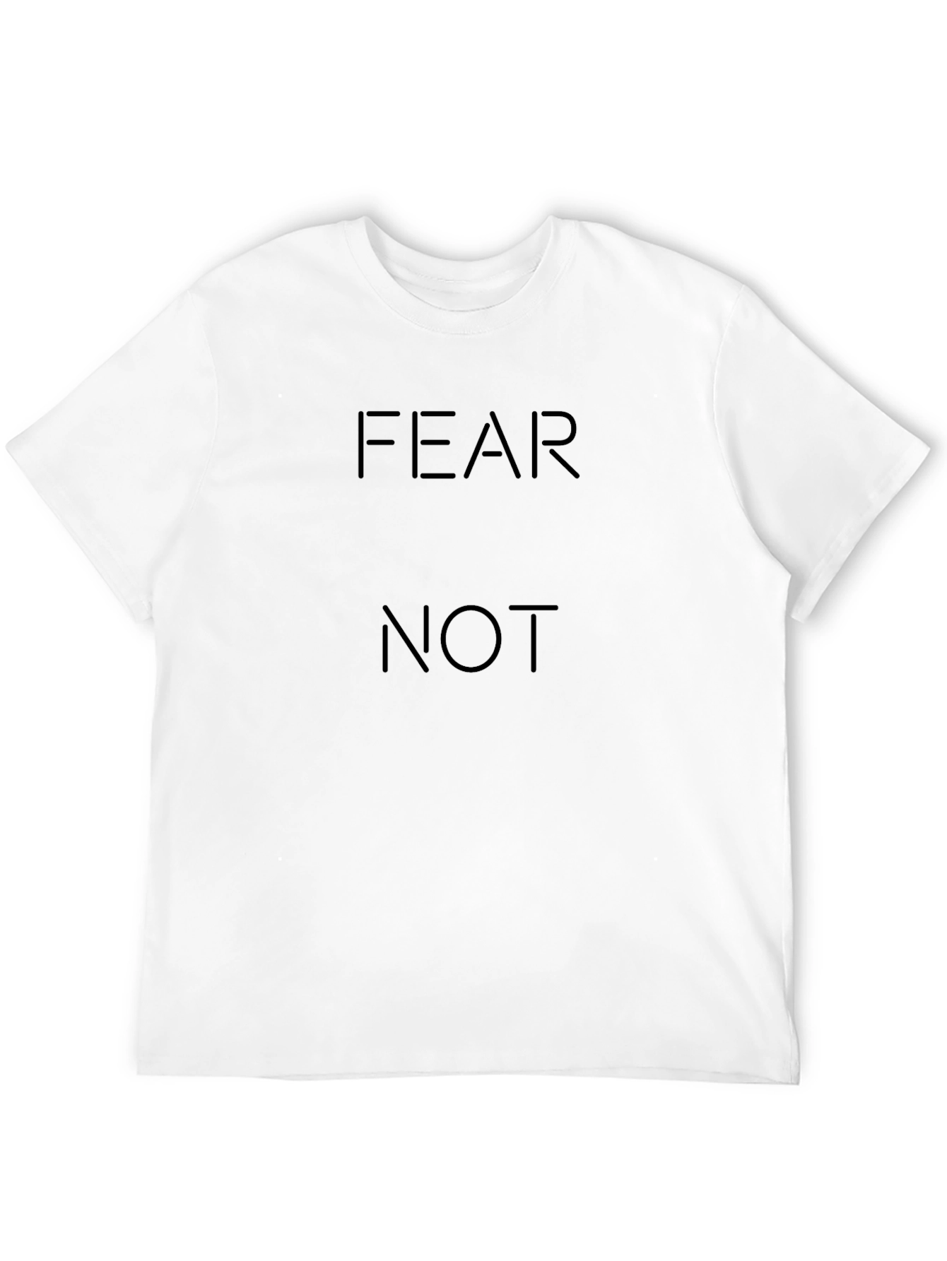 Fear Not Graphic T-Shirt - Black