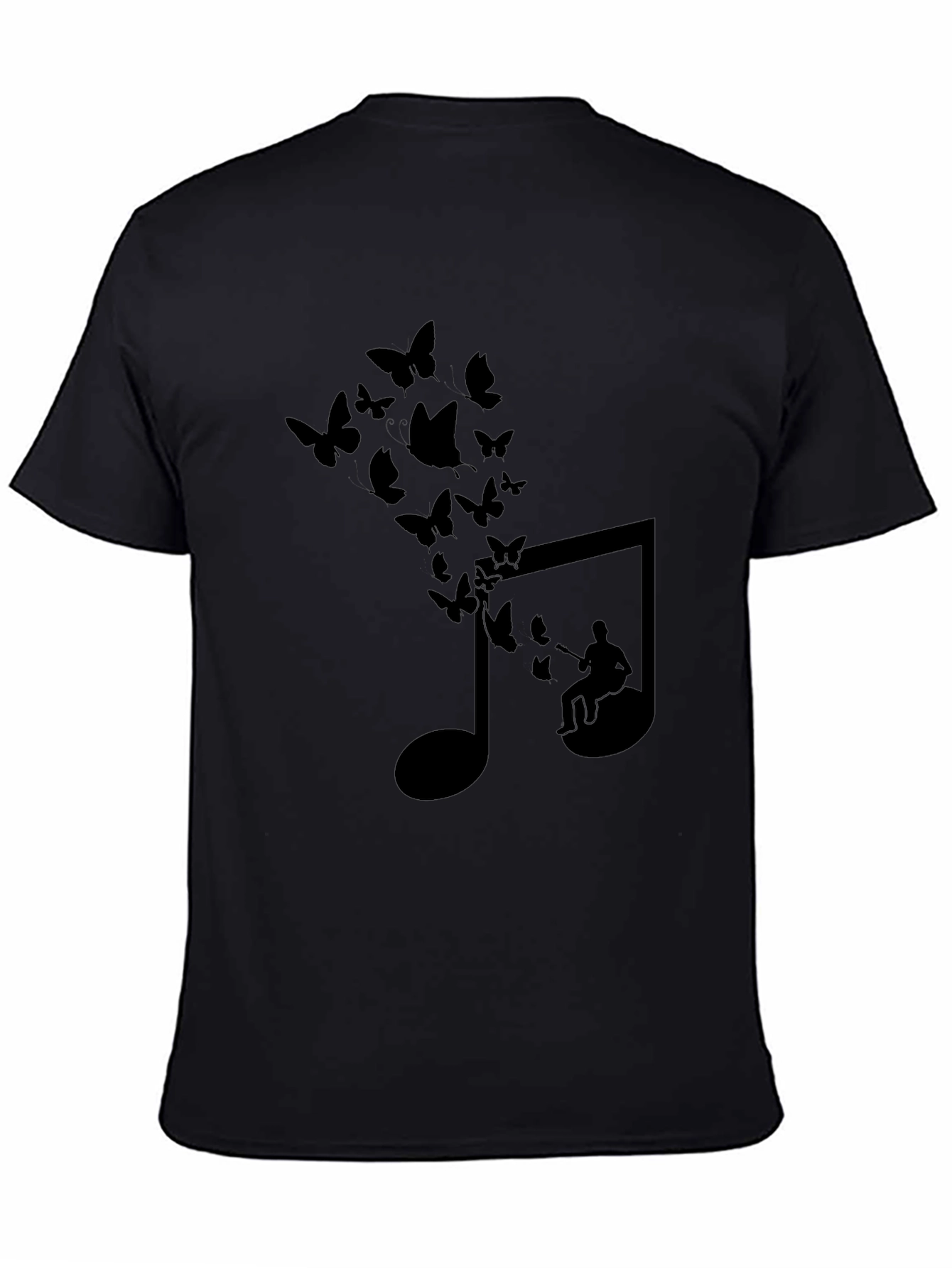 Musical Butterflies Graphic T-Shirt