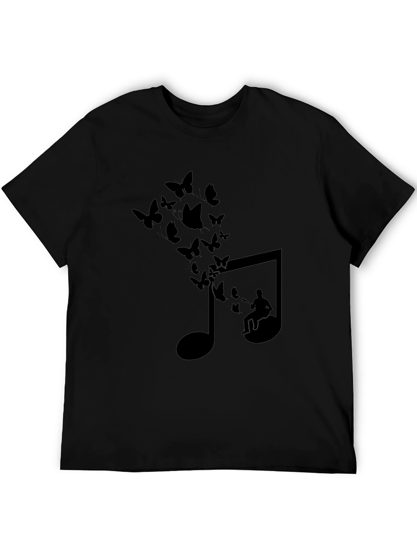 Musical Butterflies Graphic T-Shirt