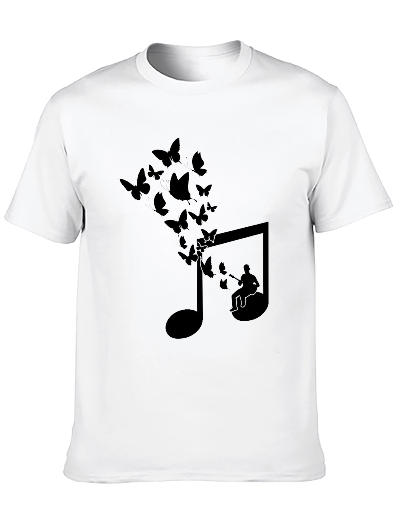 Musical Butterflies Graphic T-Shirt