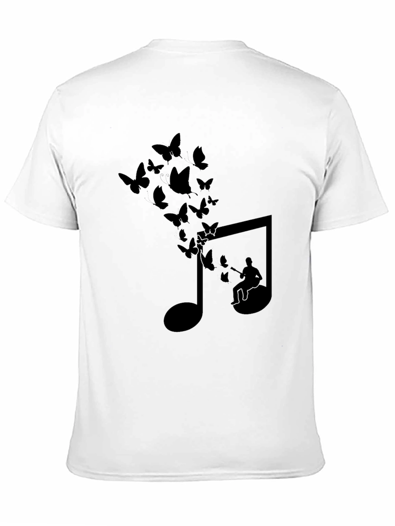 Musical Butterflies Graphic T-Shirt