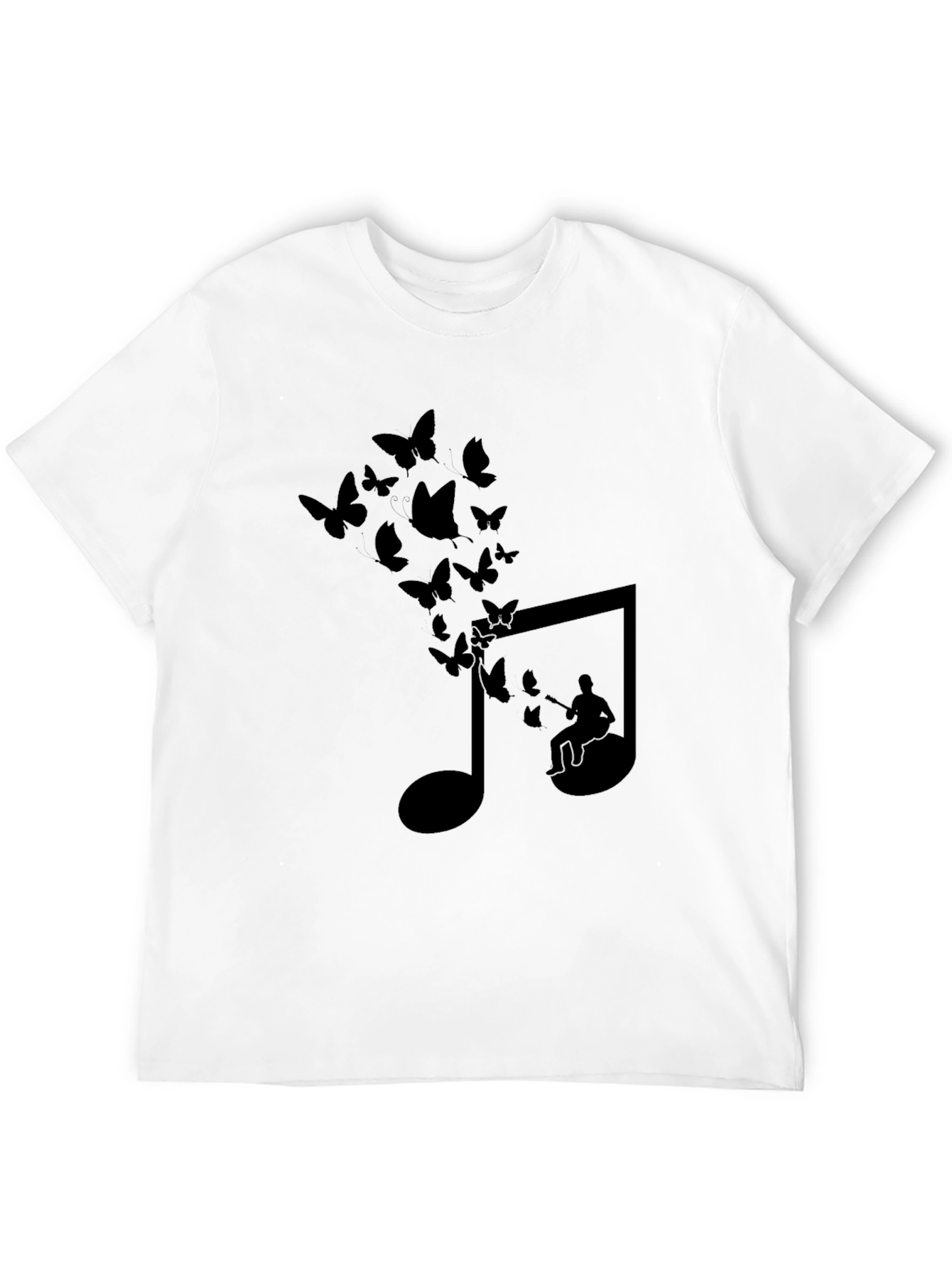 Musical Butterflies Graphic T-Shirt