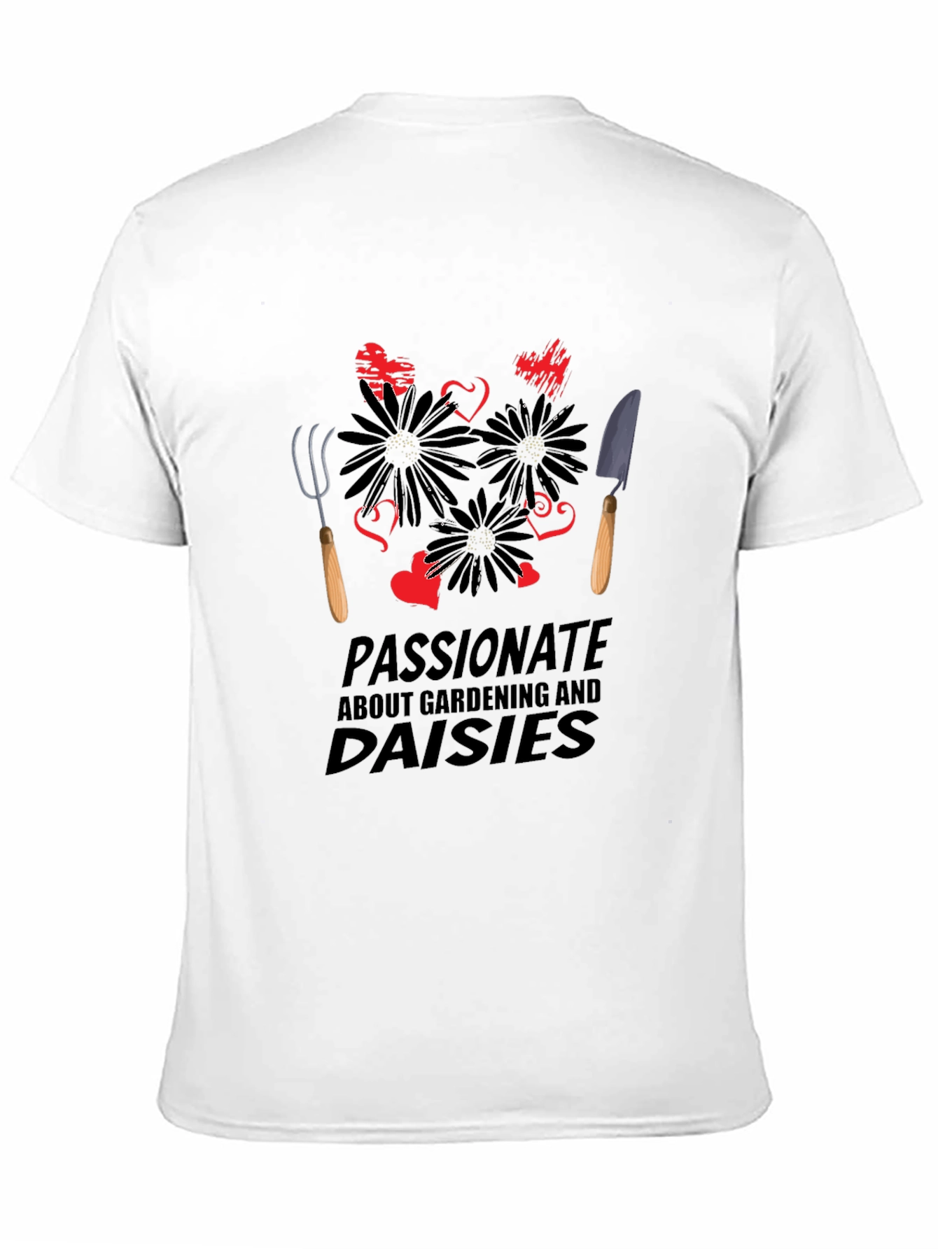 Gardening & Daisies Graphic Tee