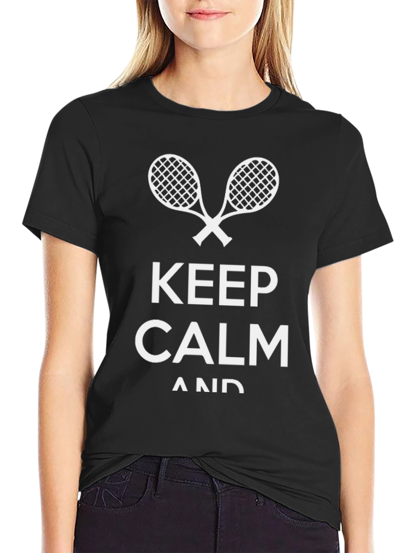 Keep Calm and Tennis T-Shirt