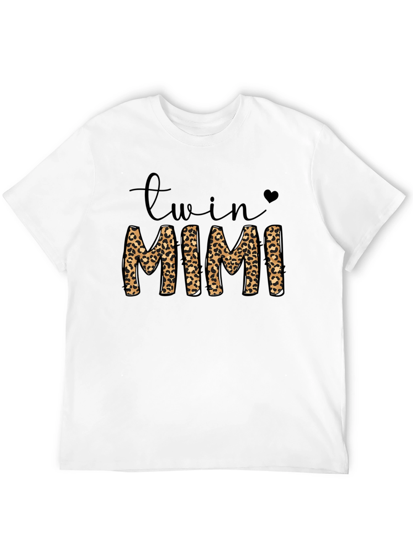 Twin Mimi Leopard Print T-Shirt