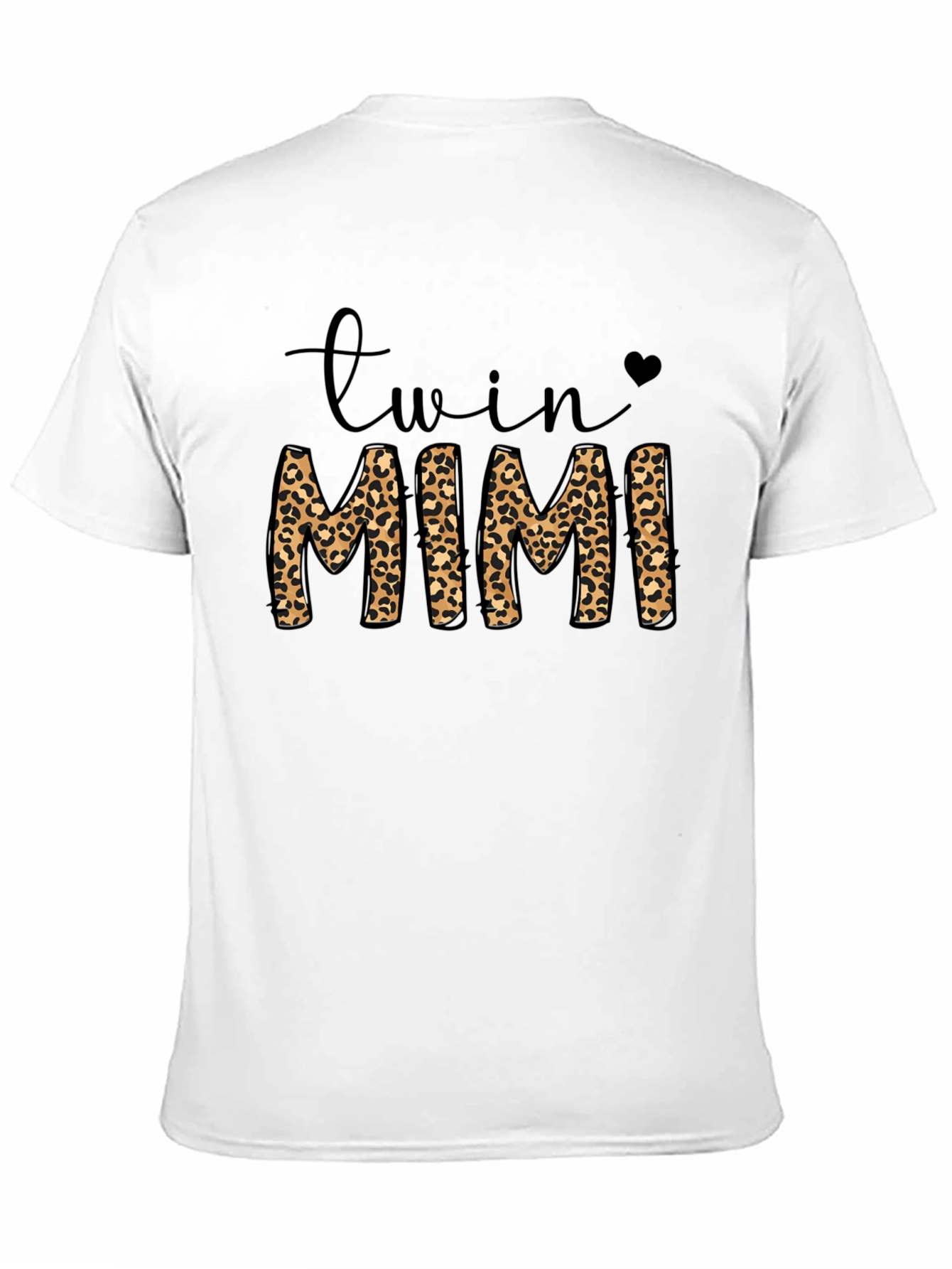 Twin Mimi Leopard Print T-Shirt