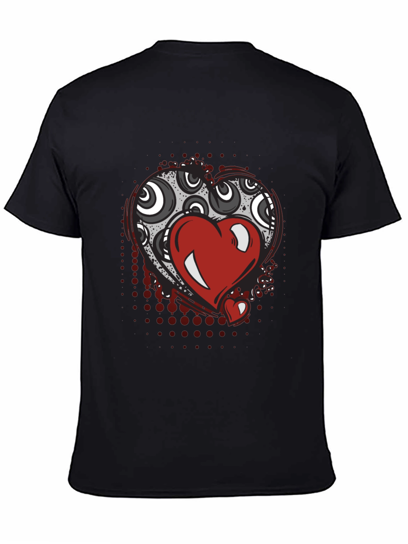 Heart Graphic Tee - Modern Love Design