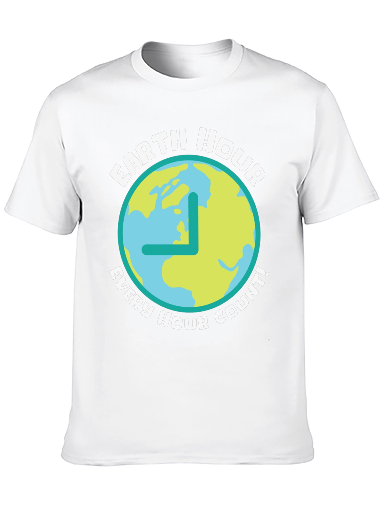 Earth Hour T-Shirt - Every Hour Counts!