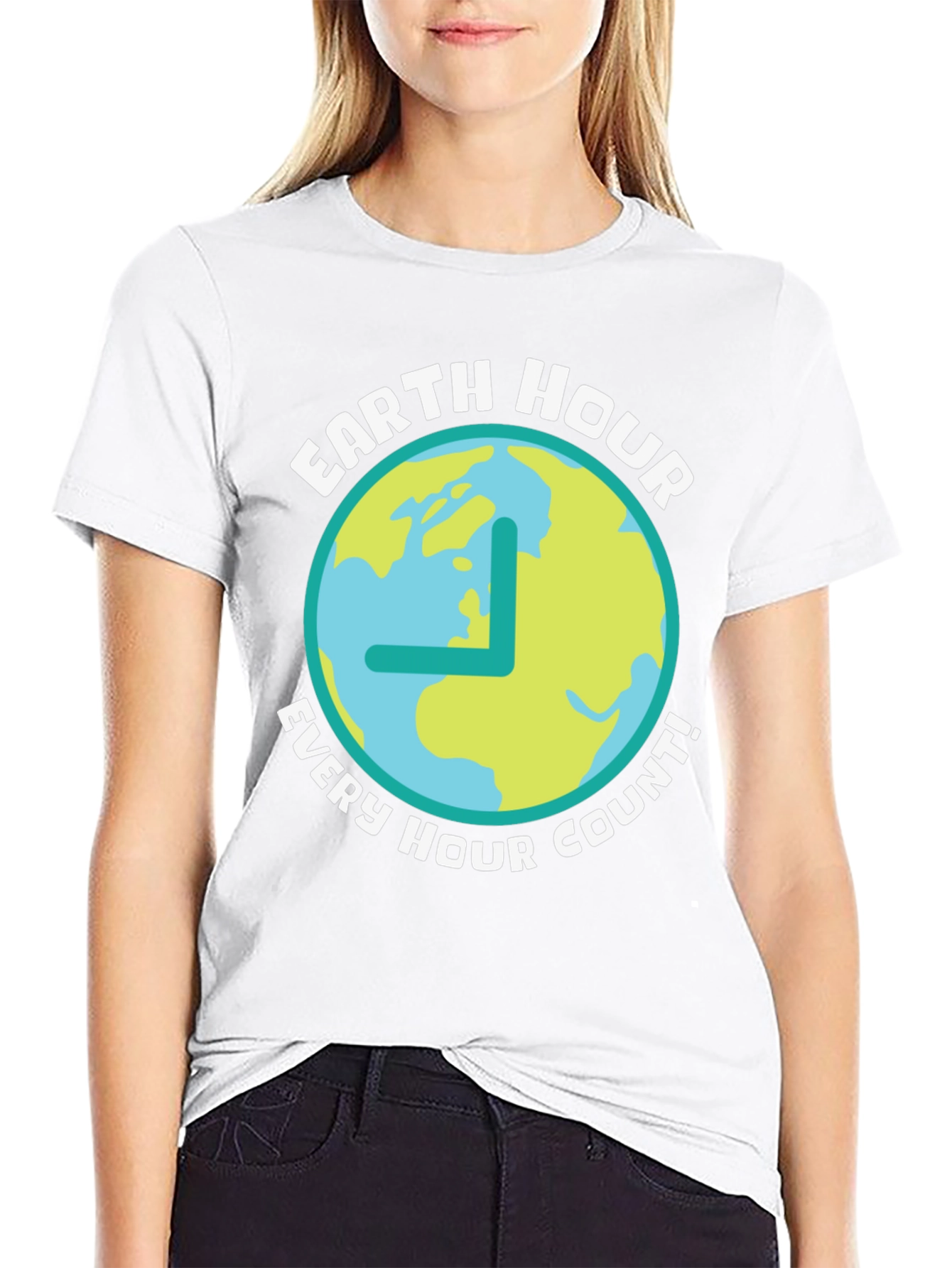 Earth Hour T-Shirt - Every Hour Counts!
