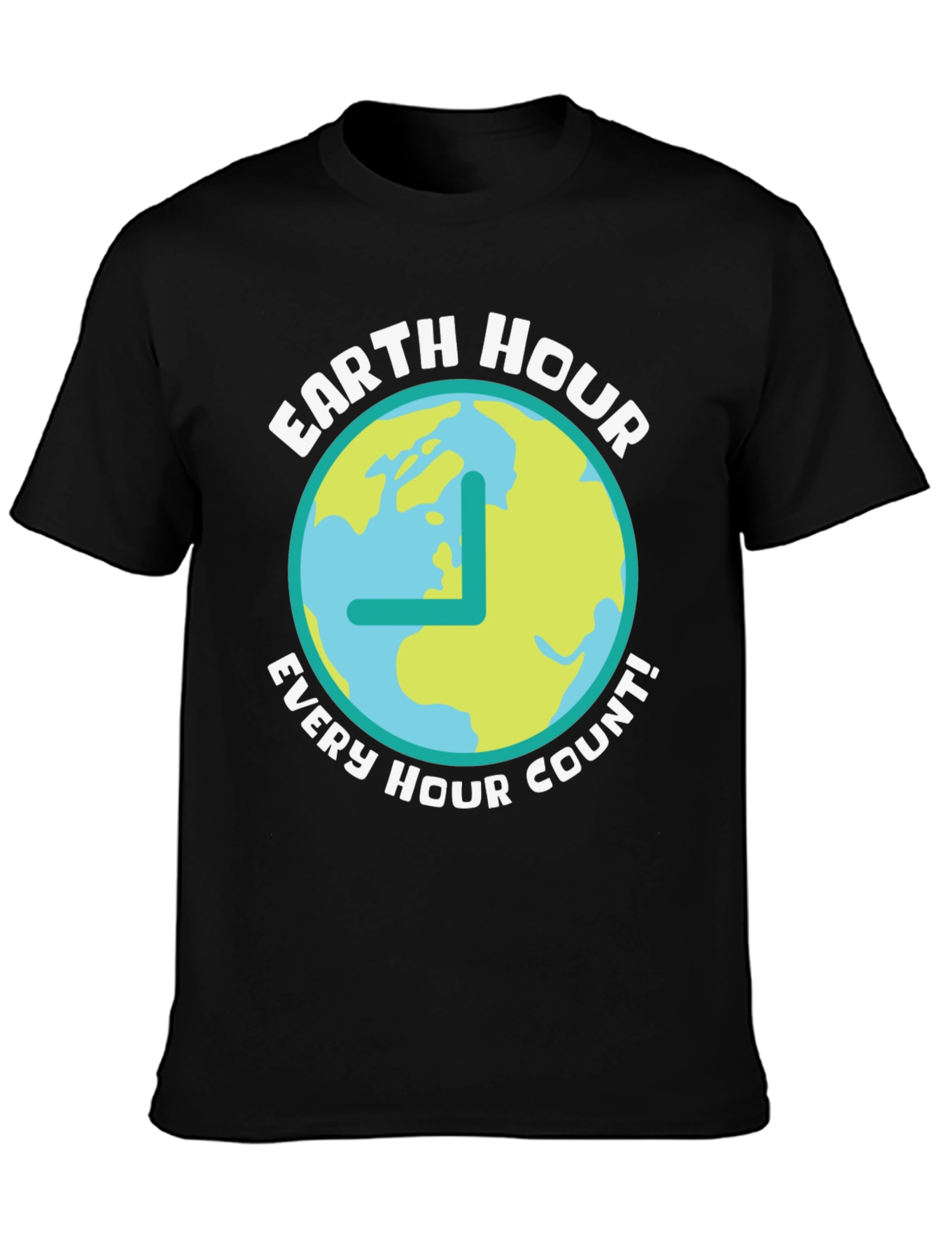 Earth Hour T-Shirt - Every Hour Counts!