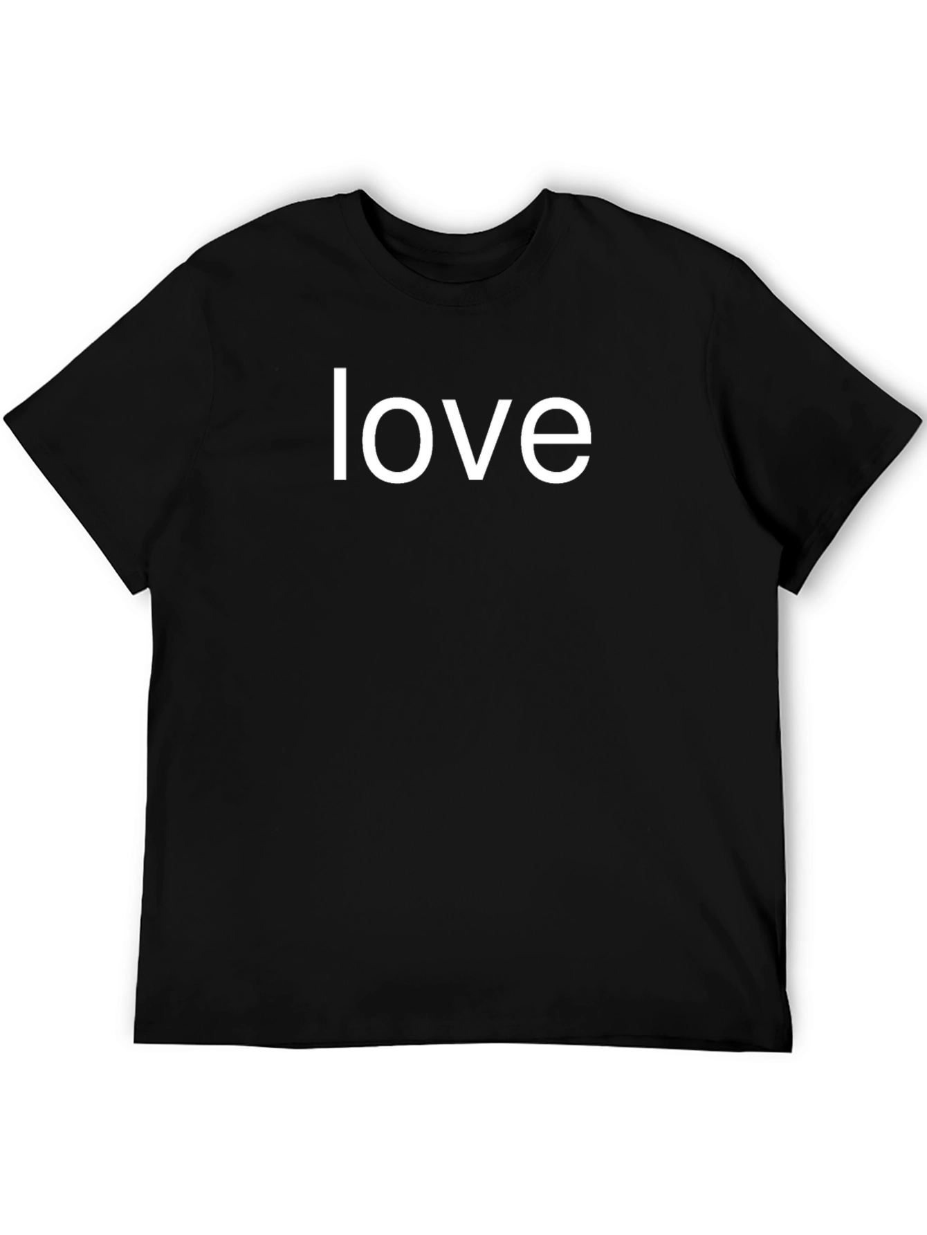 Love T-Shirt - Classic Black Tee