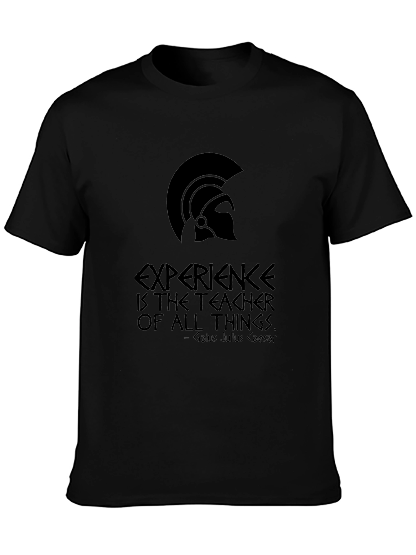 Roman Gladiator T-Shirt - Experience is the Teacher