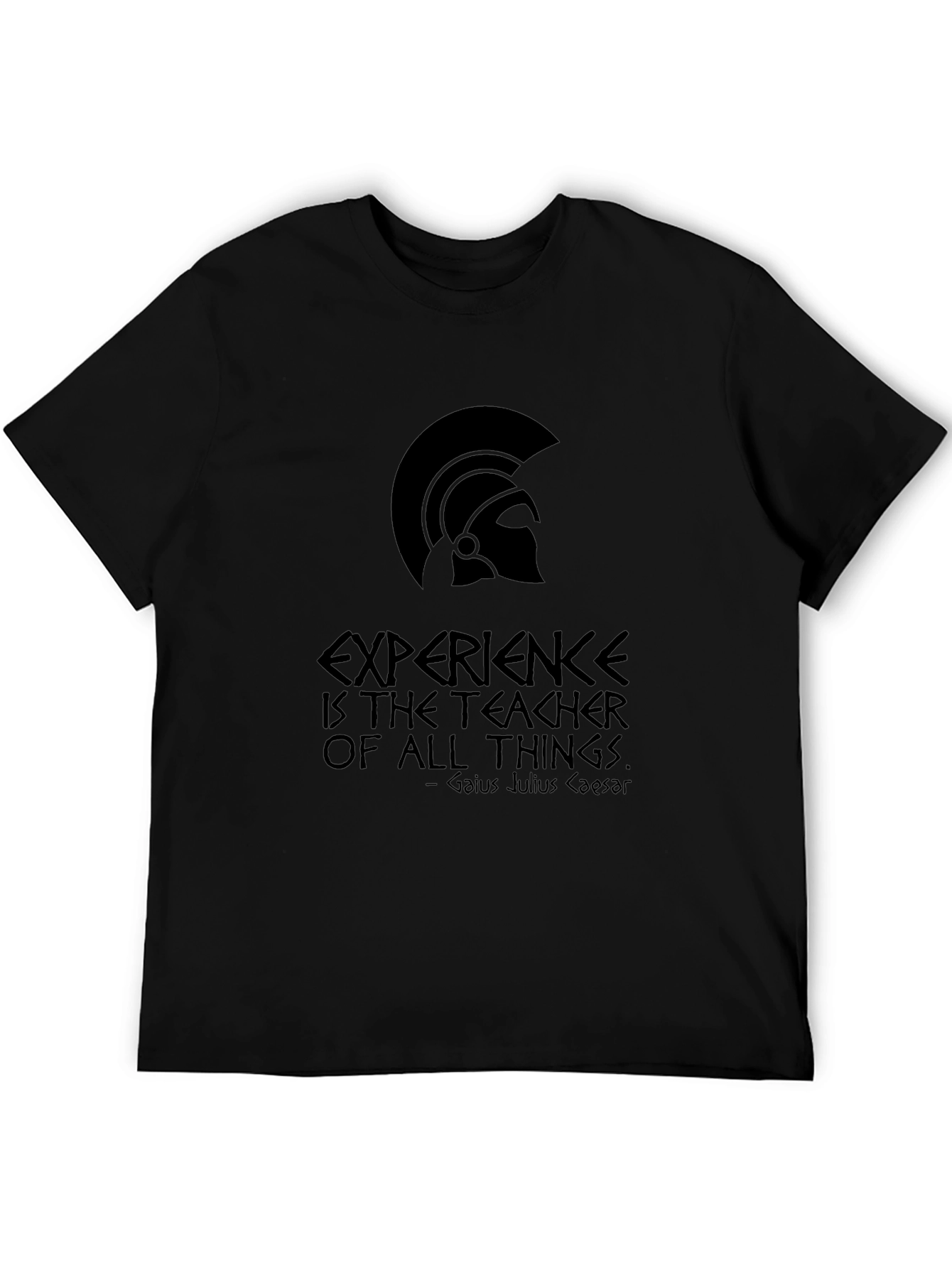 Roman Gladiator T-Shirt - Experience is the Teacher