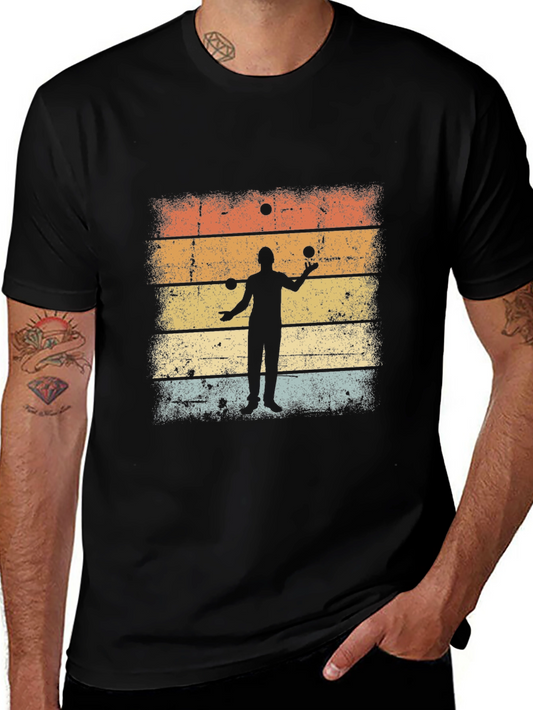 Retro Juggler T-Shirt - Vintage Style Tee