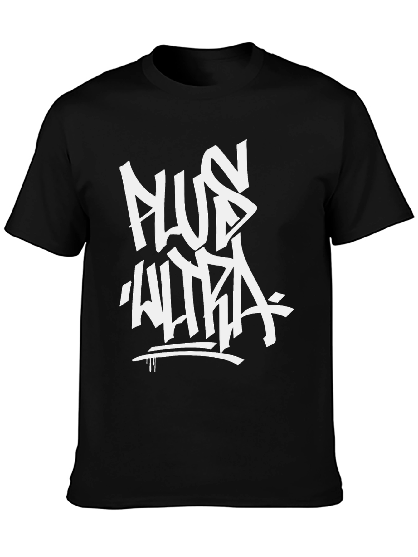 Plus Ultra Graphic Tee - Bold Black T-Shirt