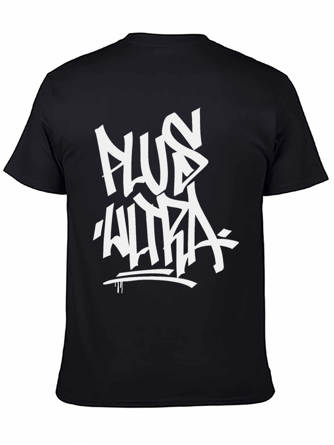 Plus Ultra Graphic Tee - Bold Black T-Shirt