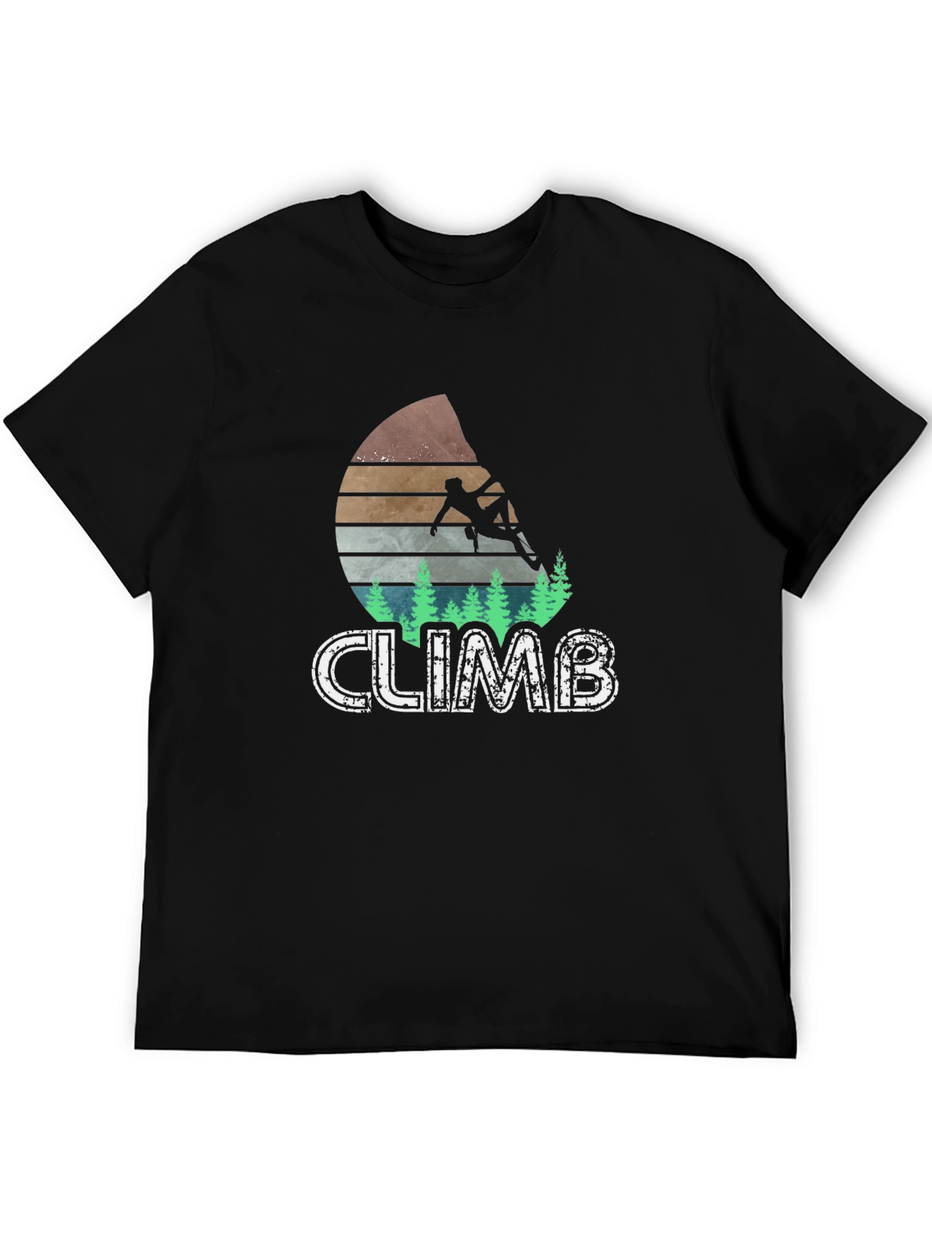 Climb T-Shirt Rock Climbing Adventure Tee