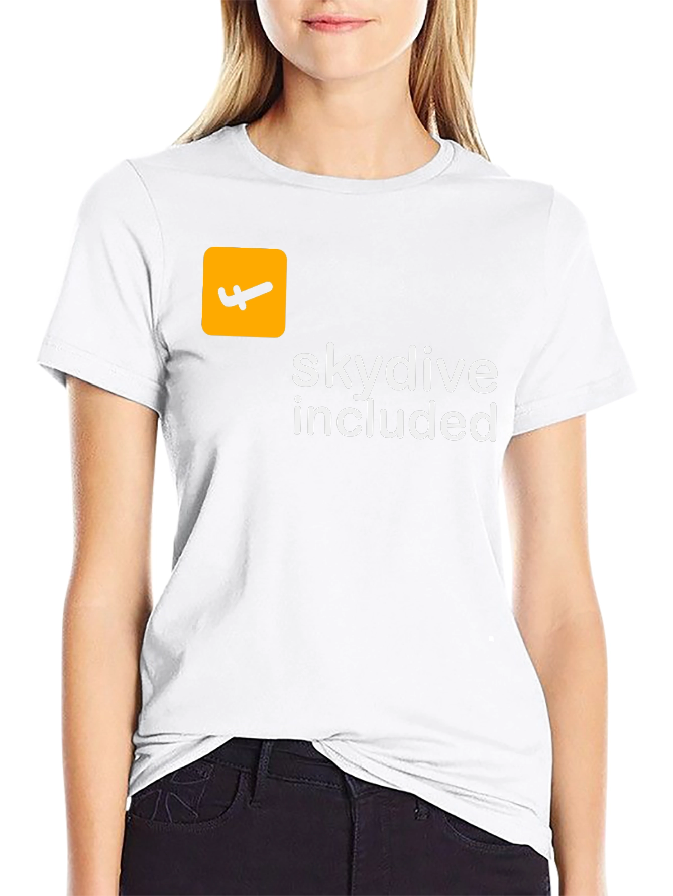 Skydiving Included Black T-Shirt